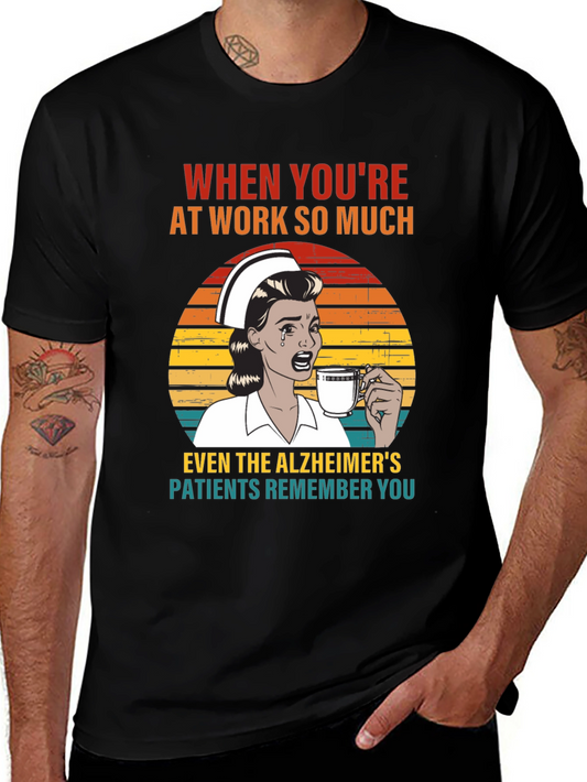 Funny Nurse Alzheimers T-Shirt
