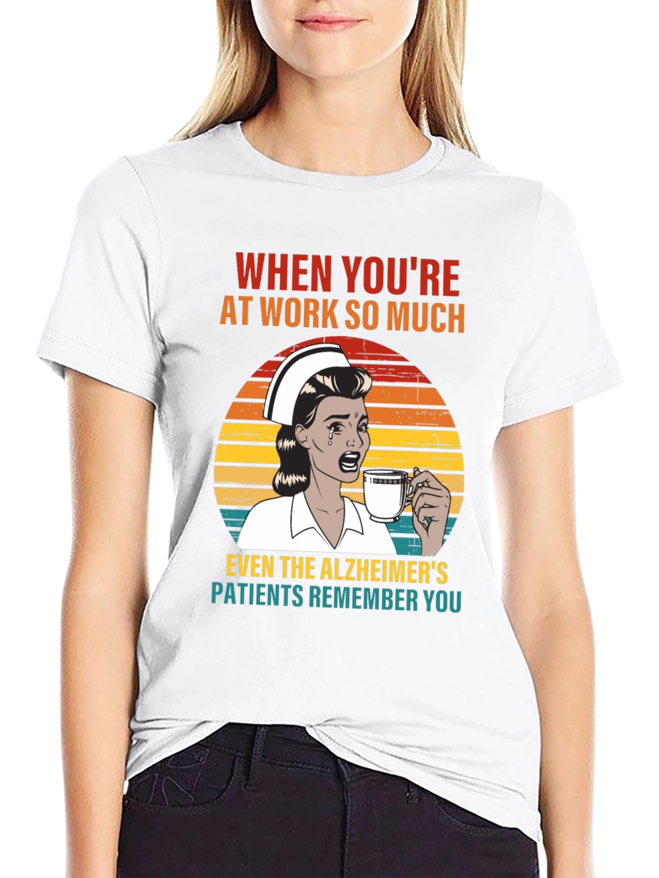 Funny Nurse Alzheimers T-Shirt