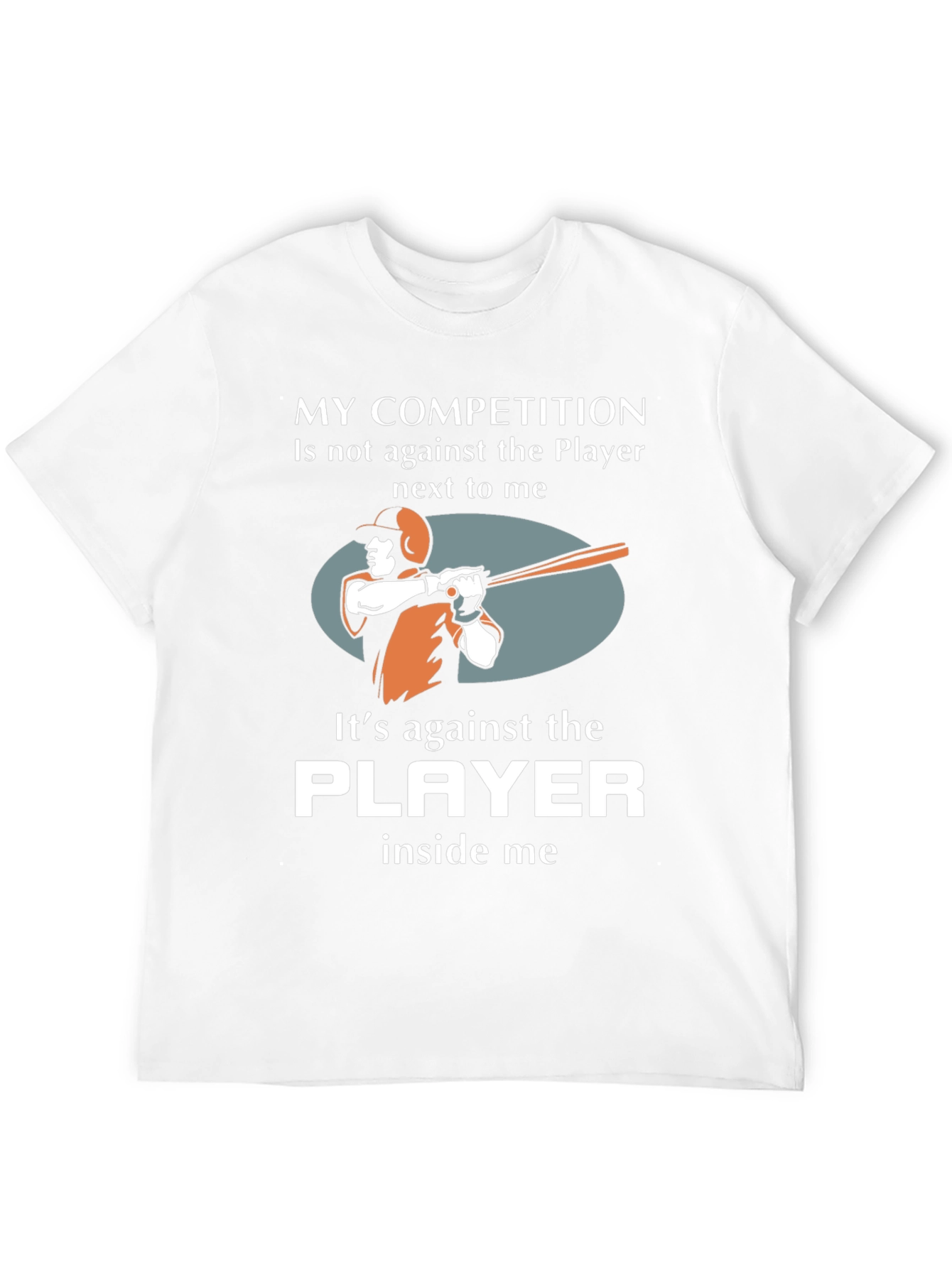 Baseball Player Competition Graphic T-Shirt