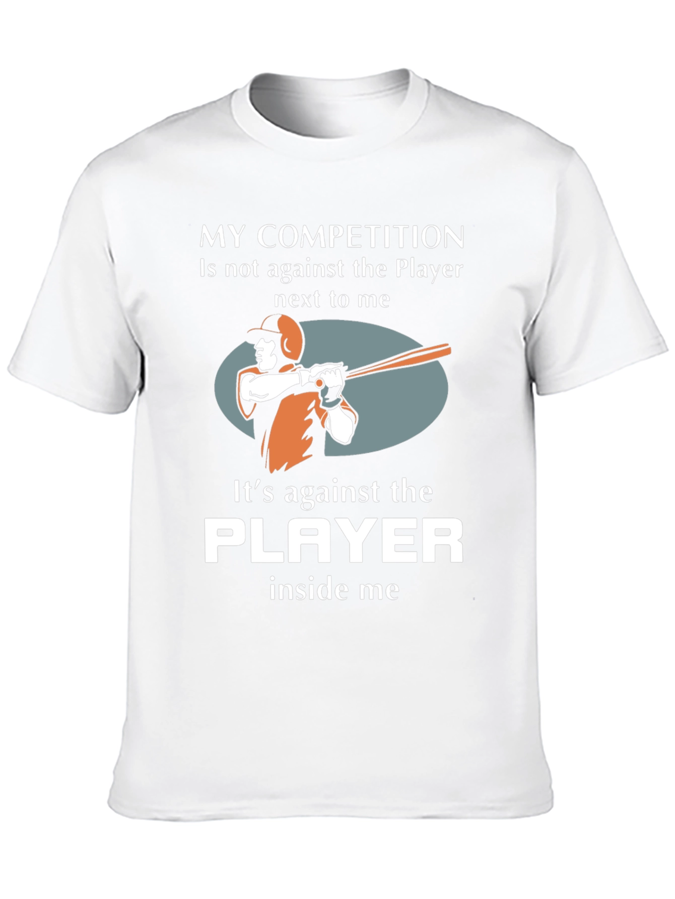 Baseball Player Competition Graphic T-Shirt