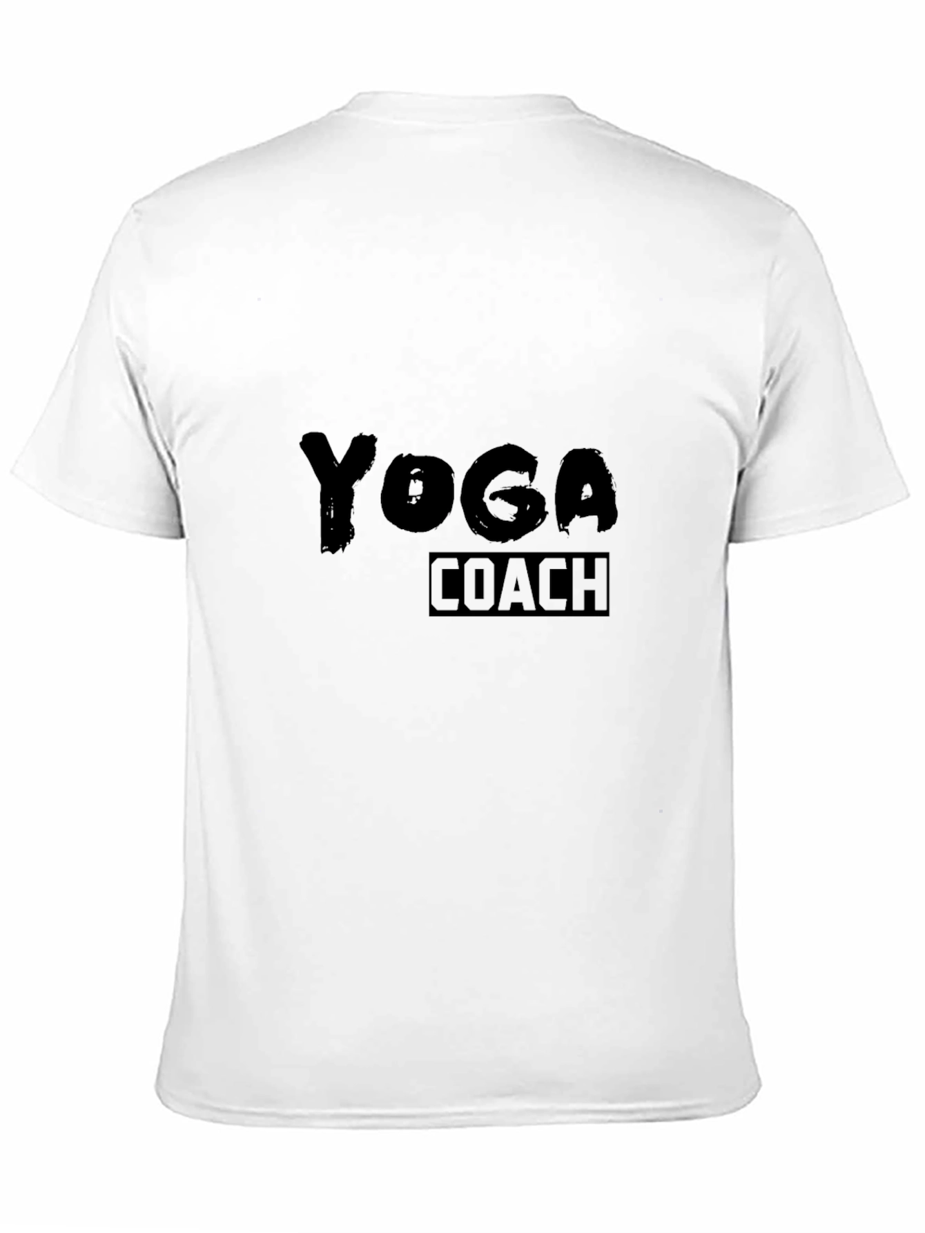 Yoga Coach T-Shirt - Black Graphic Tee