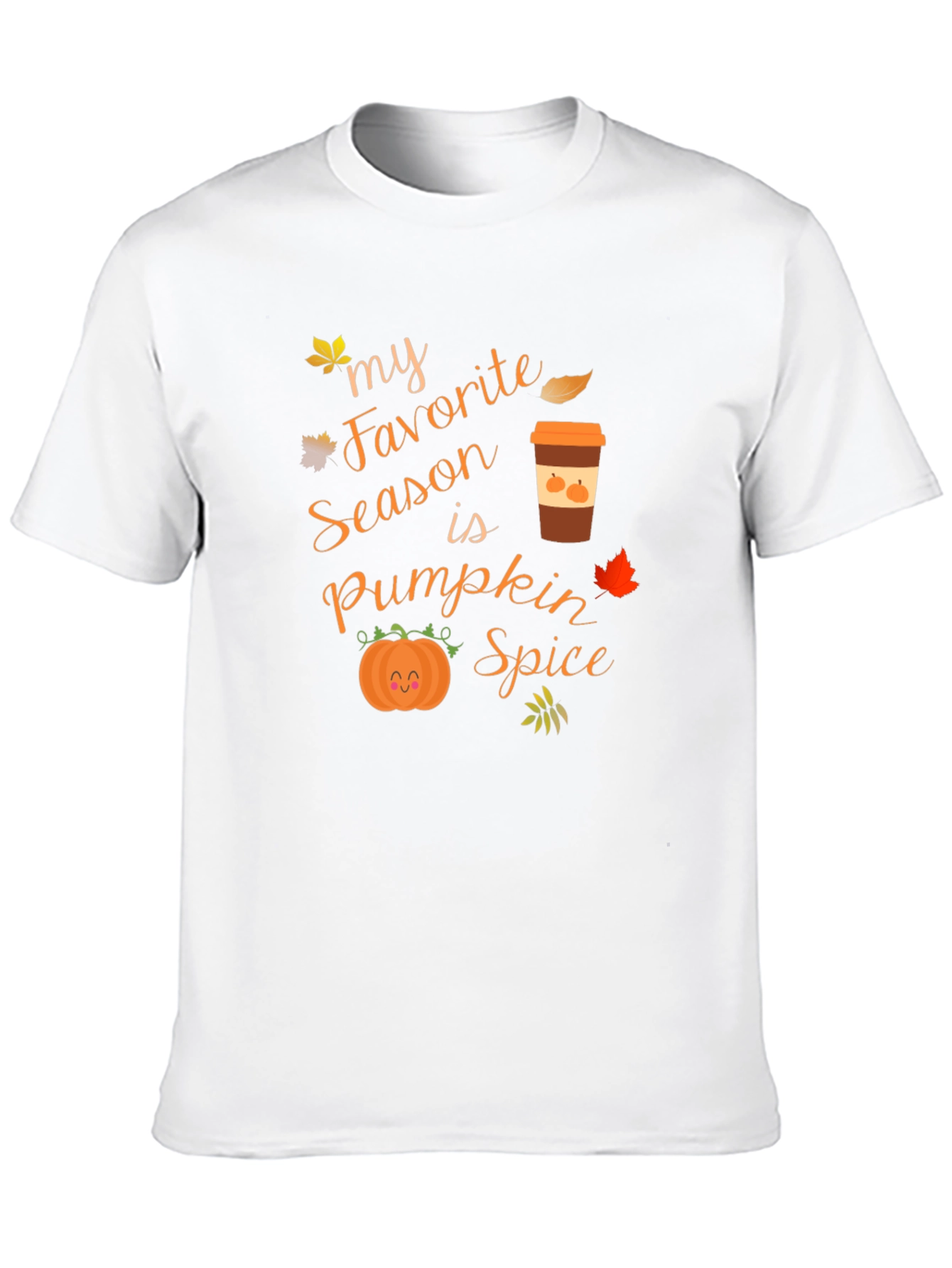 Fall Favorite Season Pumpkin Spice Graphic Tee