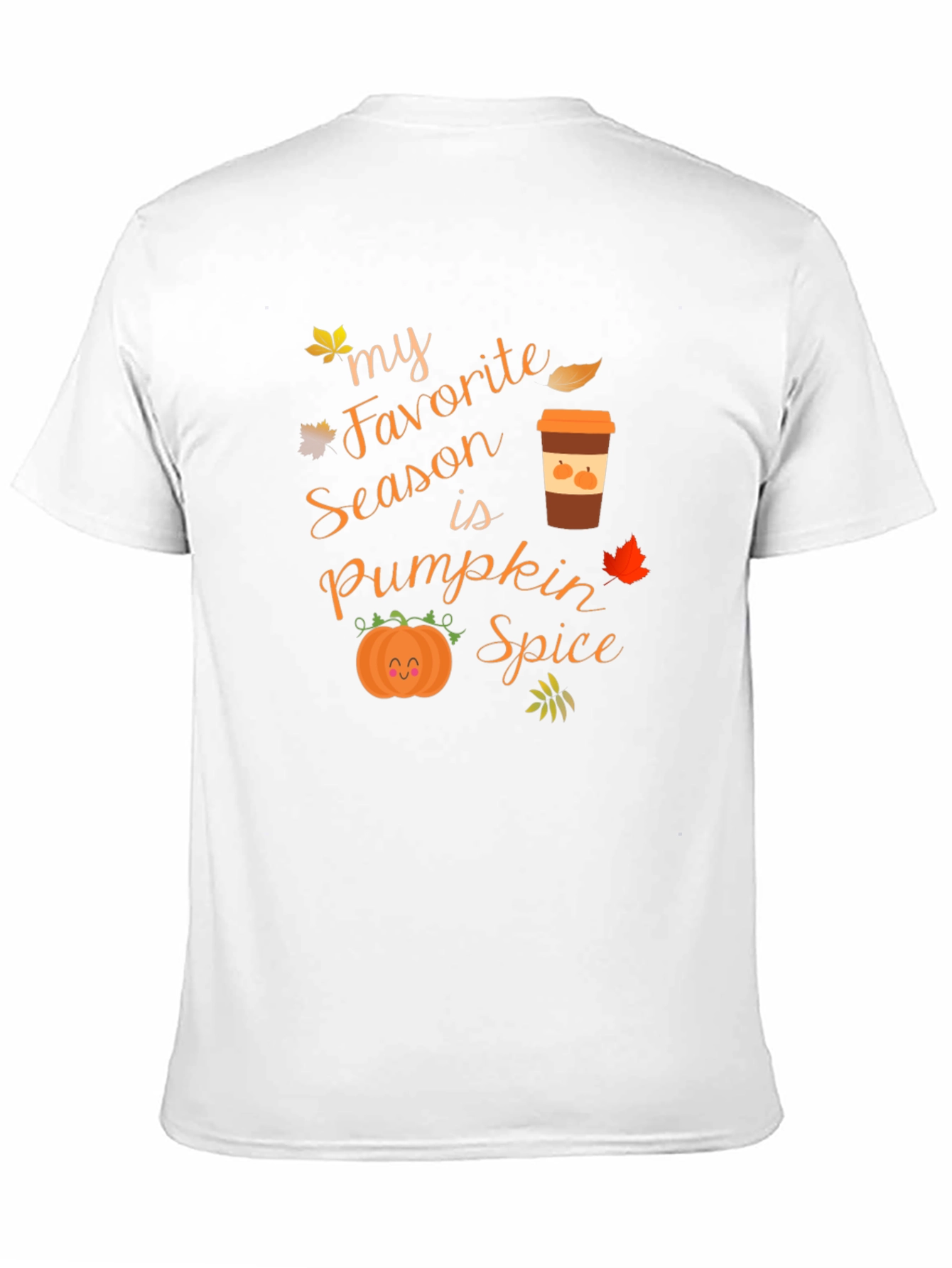 Fall Favorite Season Pumpkin Spice Graphic Tee