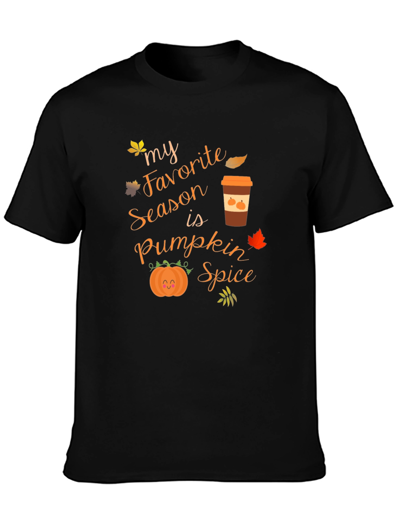 Fall Favorite Season Pumpkin Spice Graphic Tee