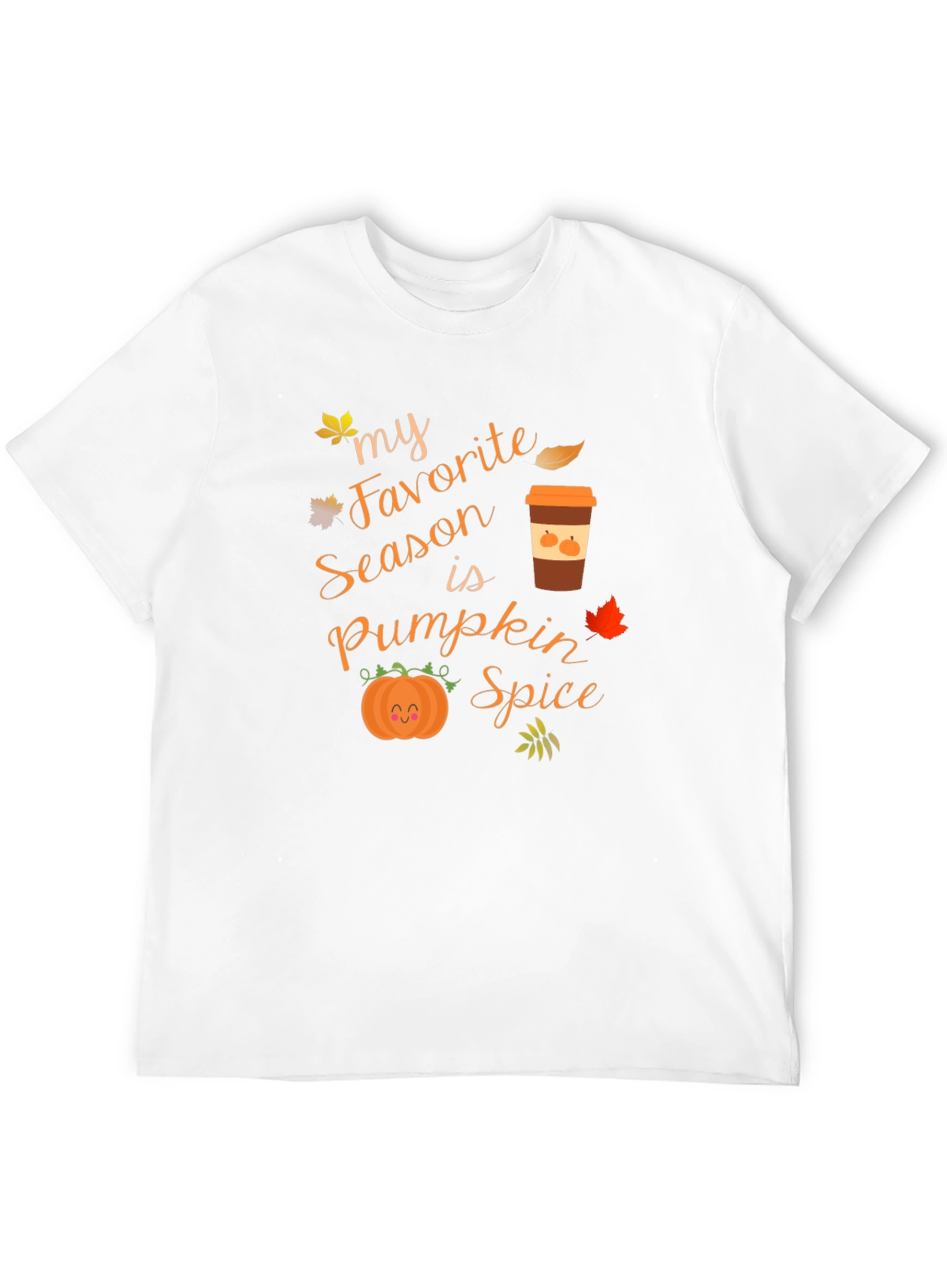 Fall Favorite Season Pumpkin Spice Graphic Tee