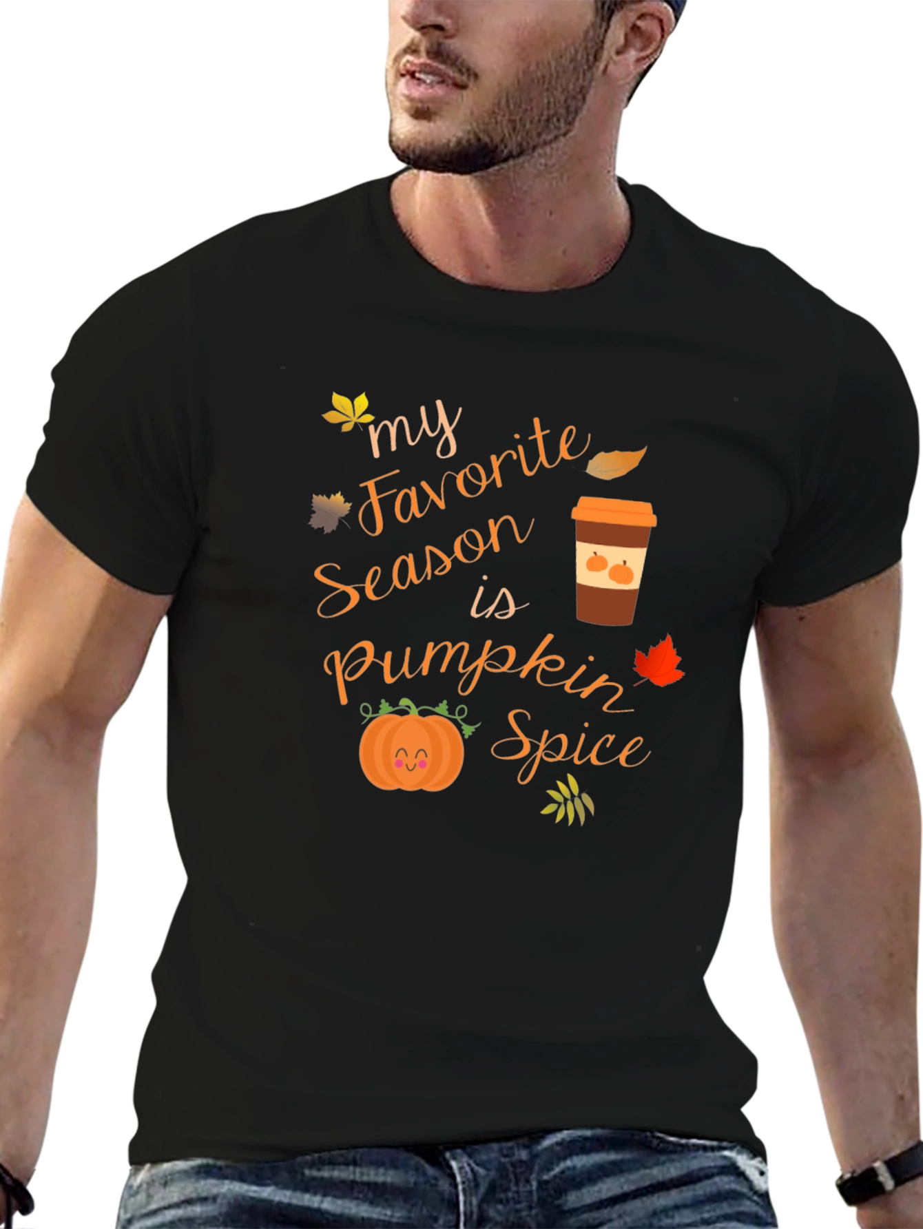 Fall Favorite Season Pumpkin Spice Graphic Tee