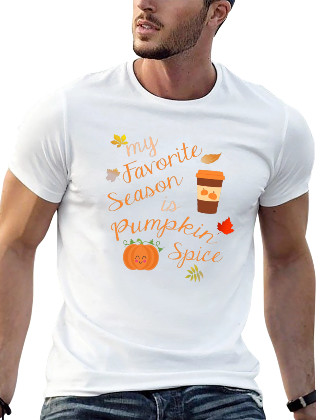 Fall Favorite Season Pumpkin Spice Graphic Tee