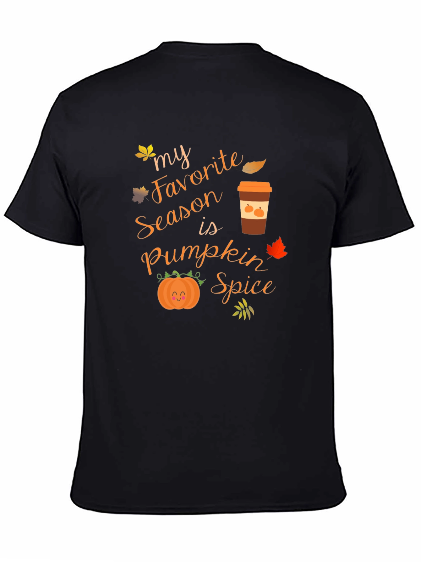 Fall Favorite Season Pumpkin Spice Graphic Tee