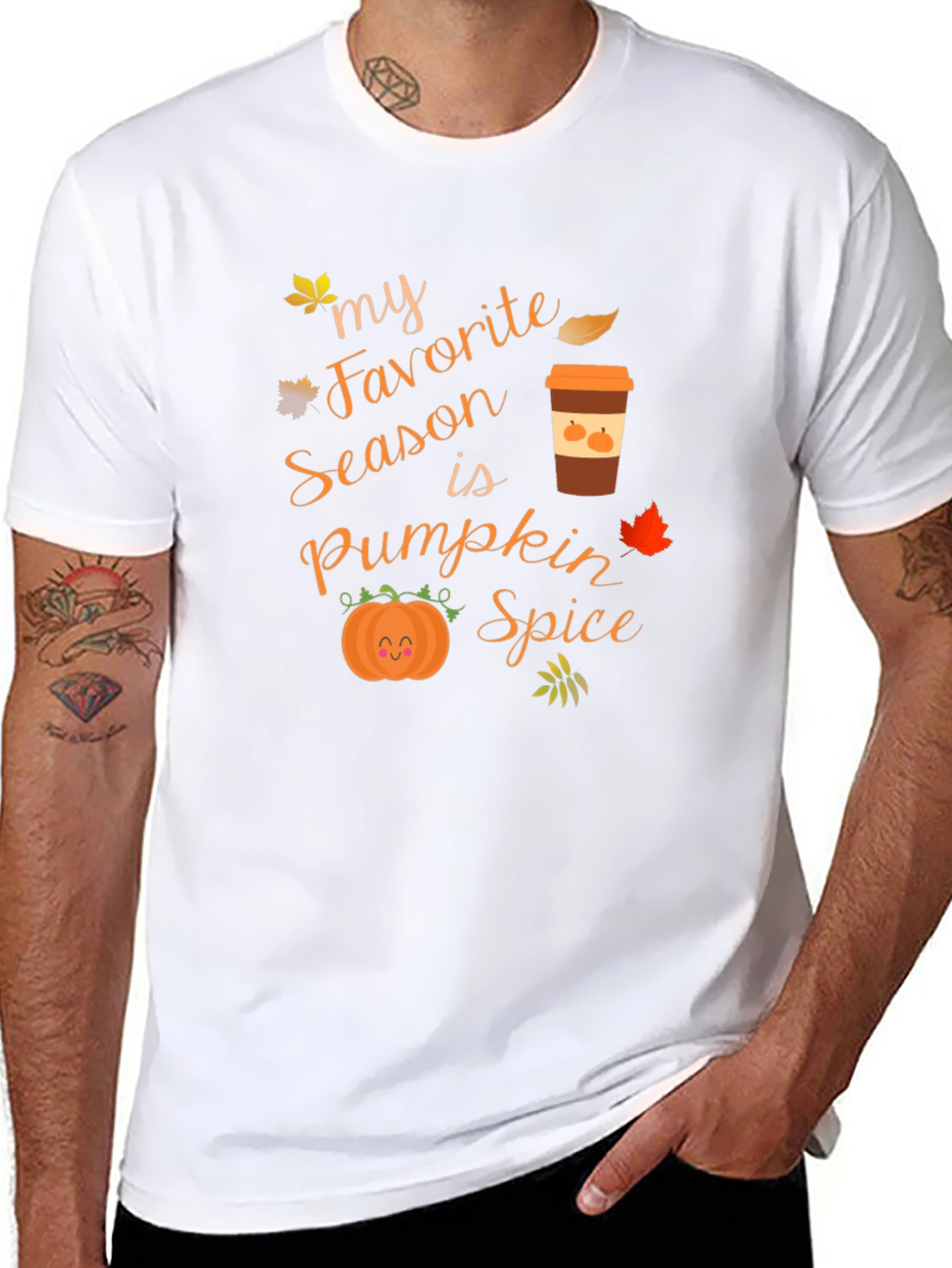 Fall Favorite Season Pumpkin Spice Graphic Tee