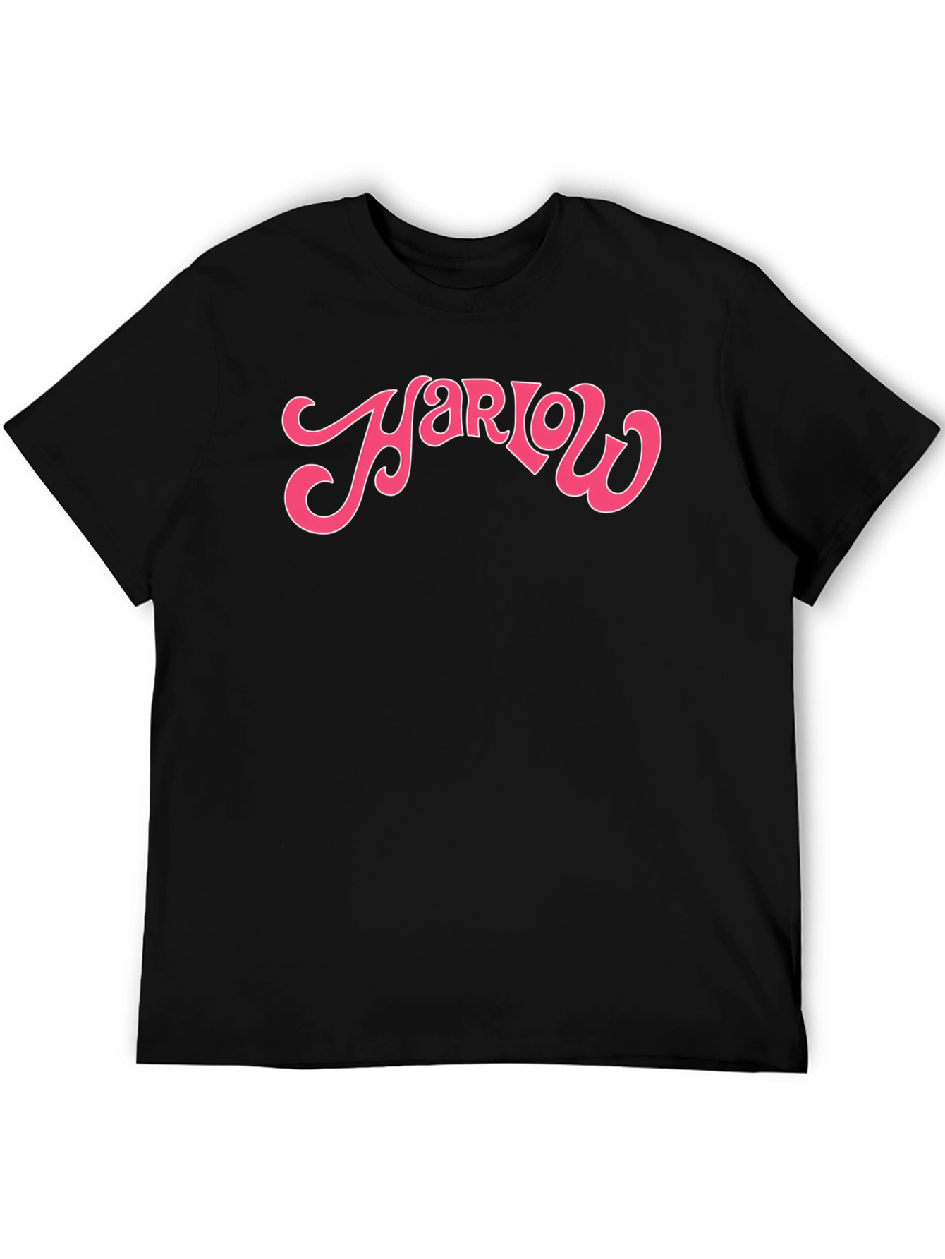Harlow Retro Style Black T-Shirt