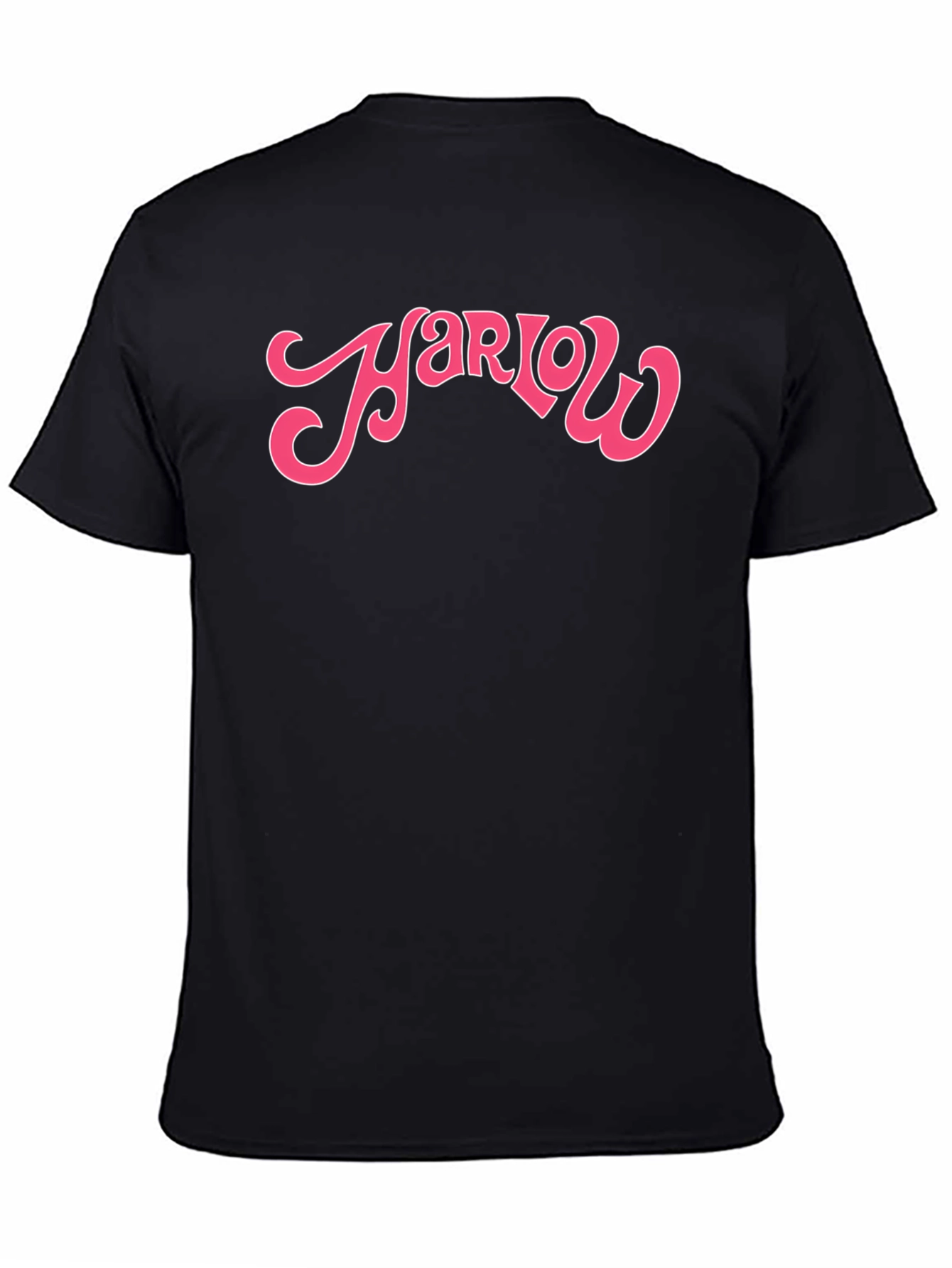 Harlow Retro Style Black T-Shirt