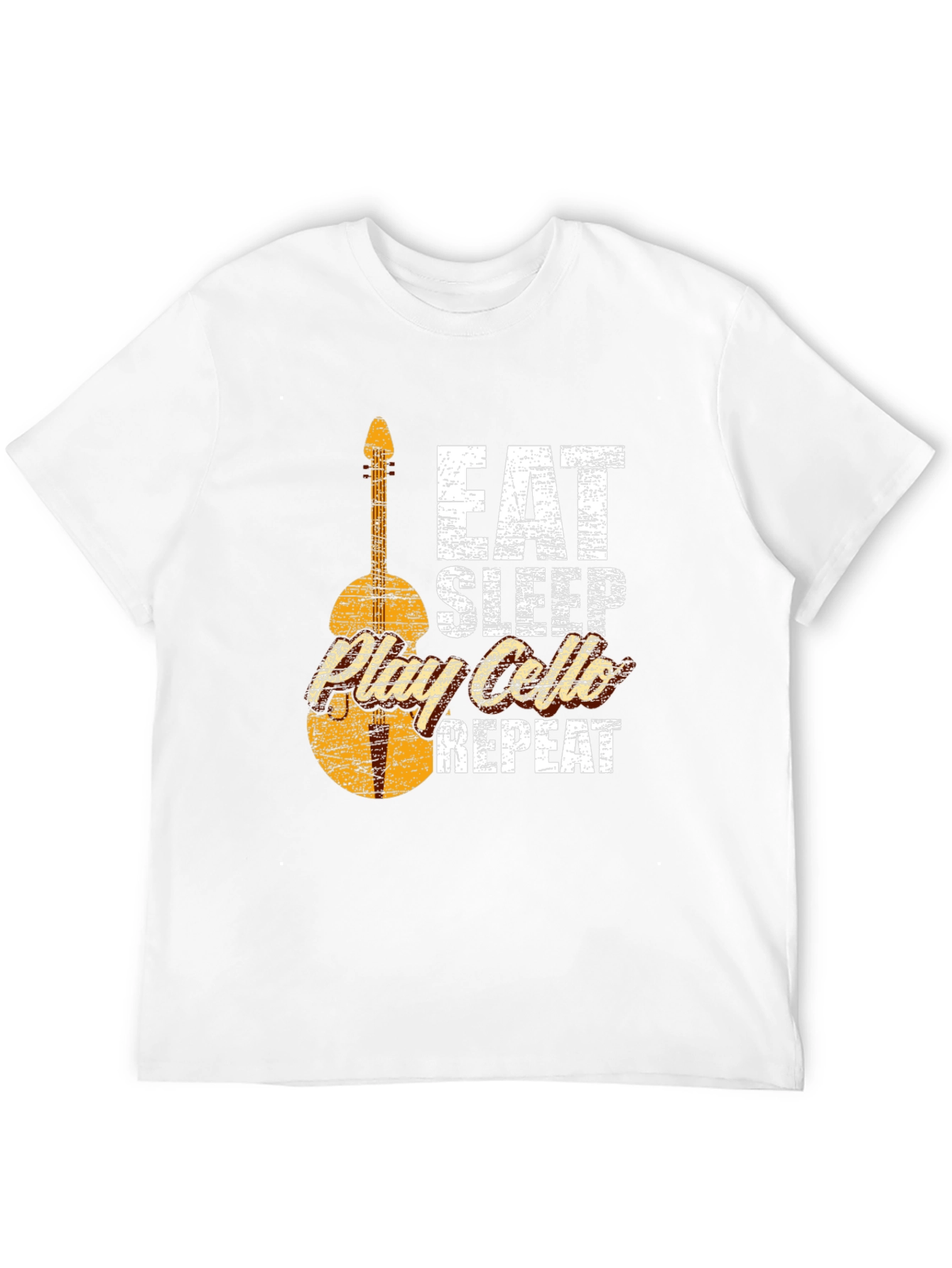 Eat Sleep Play Cello Repeat T-Shirt