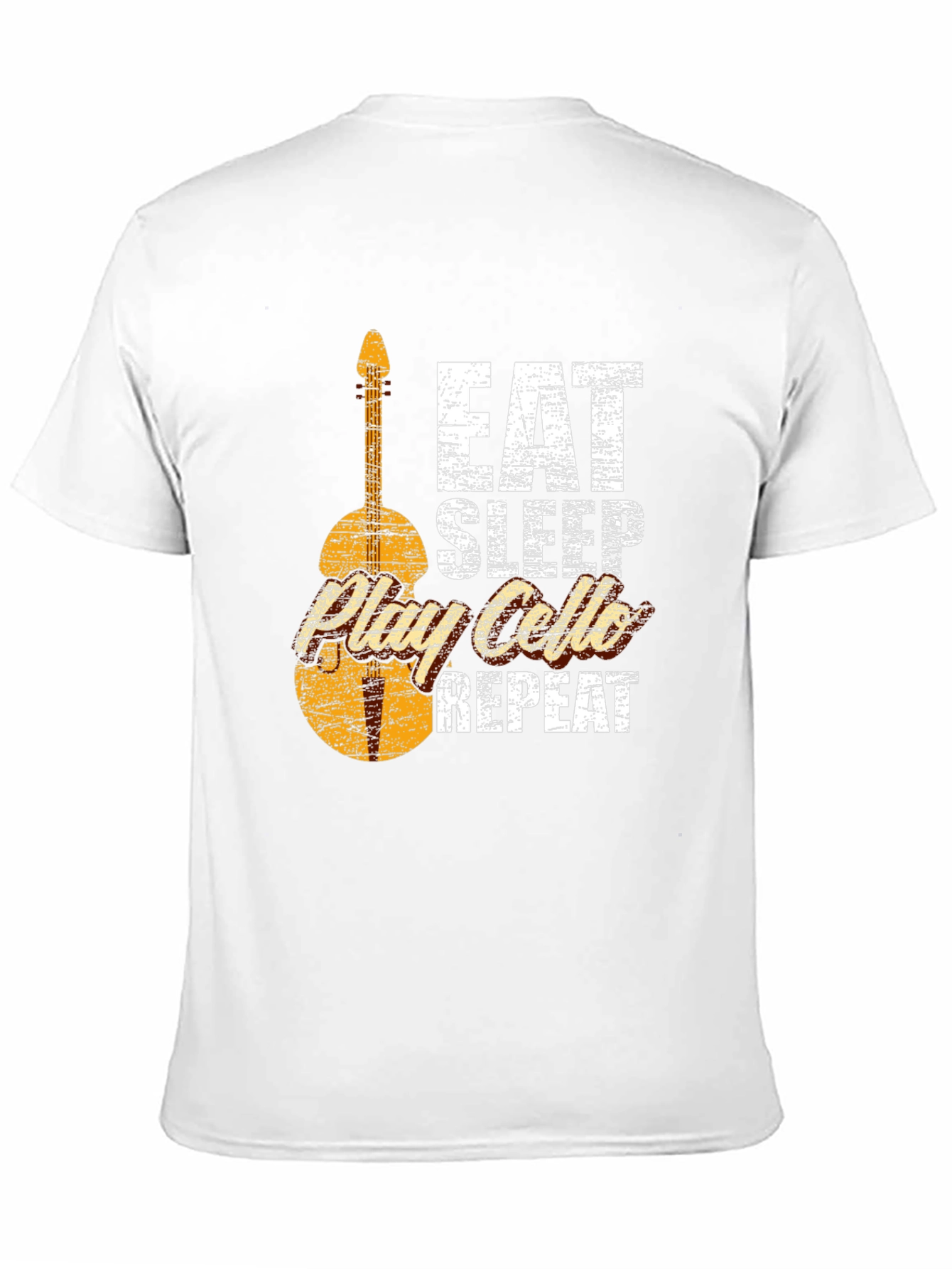Eat Sleep Play Cello Repeat T-Shirt