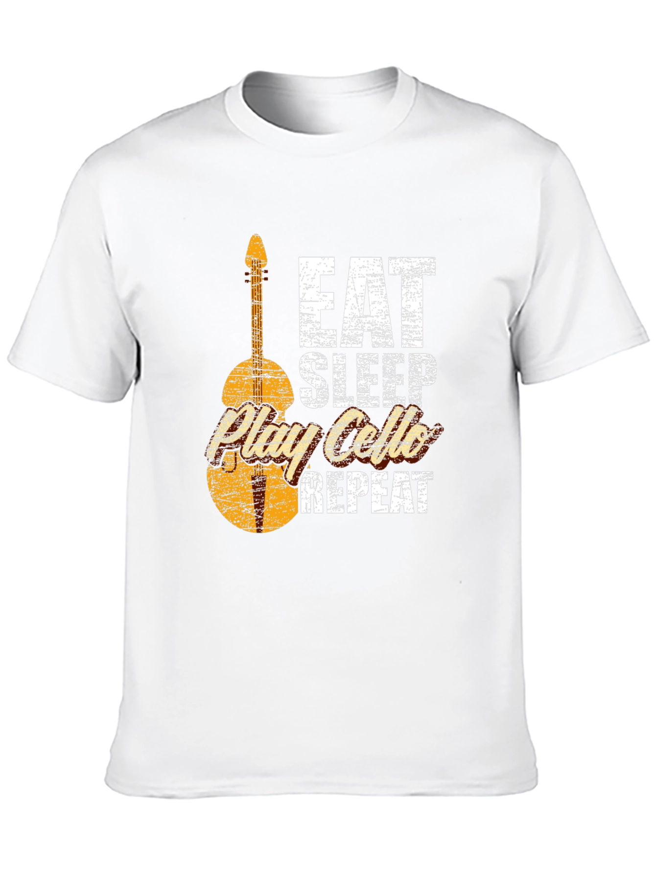 Eat Sleep Play Cello Repeat T-Shirt
