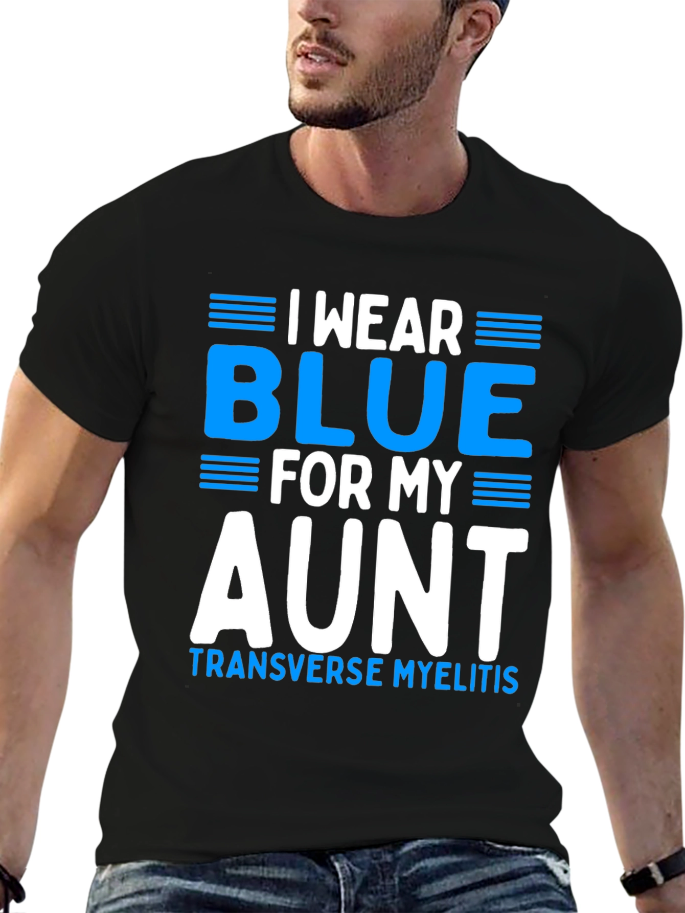 I Wear Blue for My Aunt T-Shirt