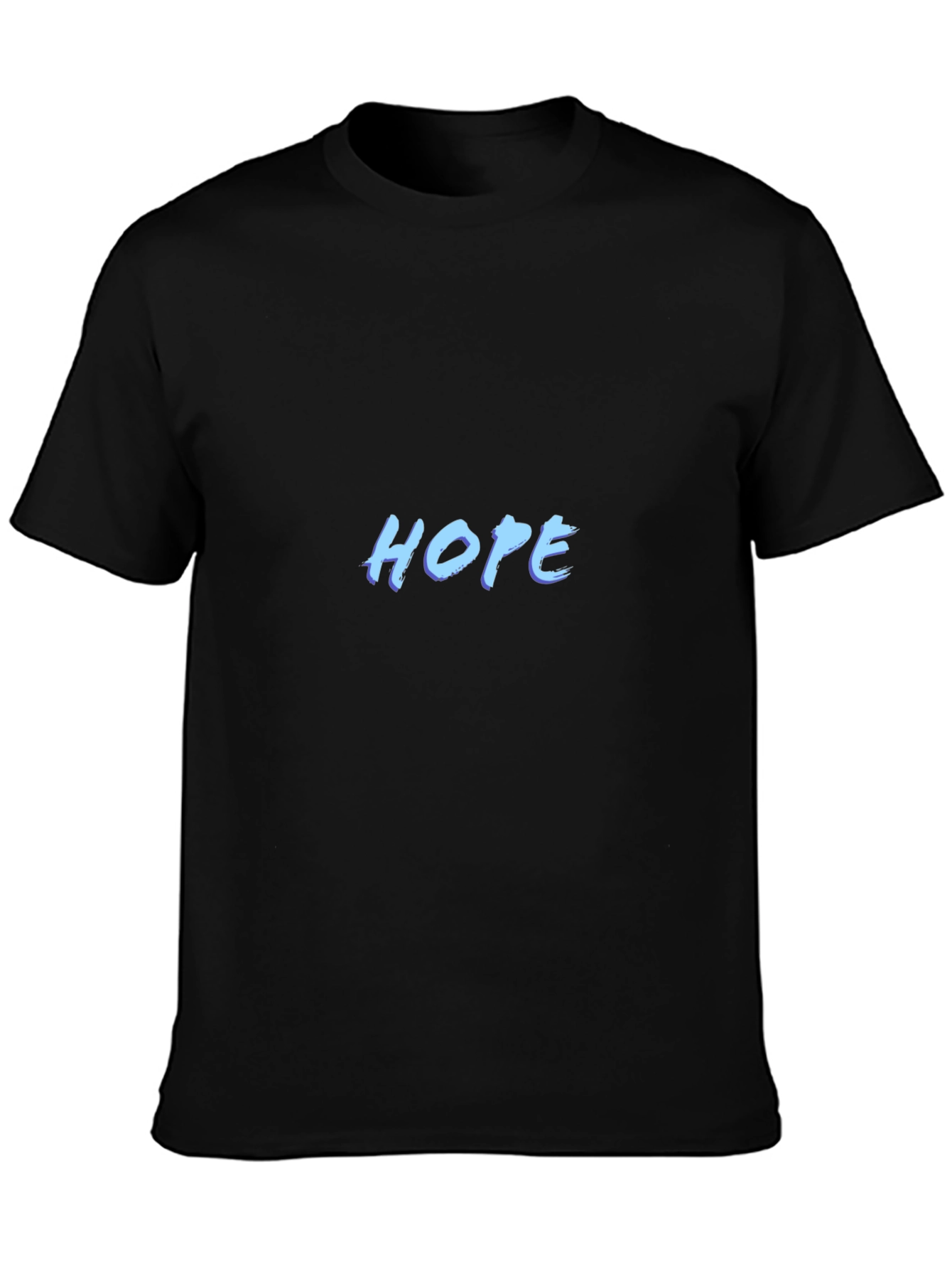 Hope Graphic T-Shirt - Black Casual Tee
