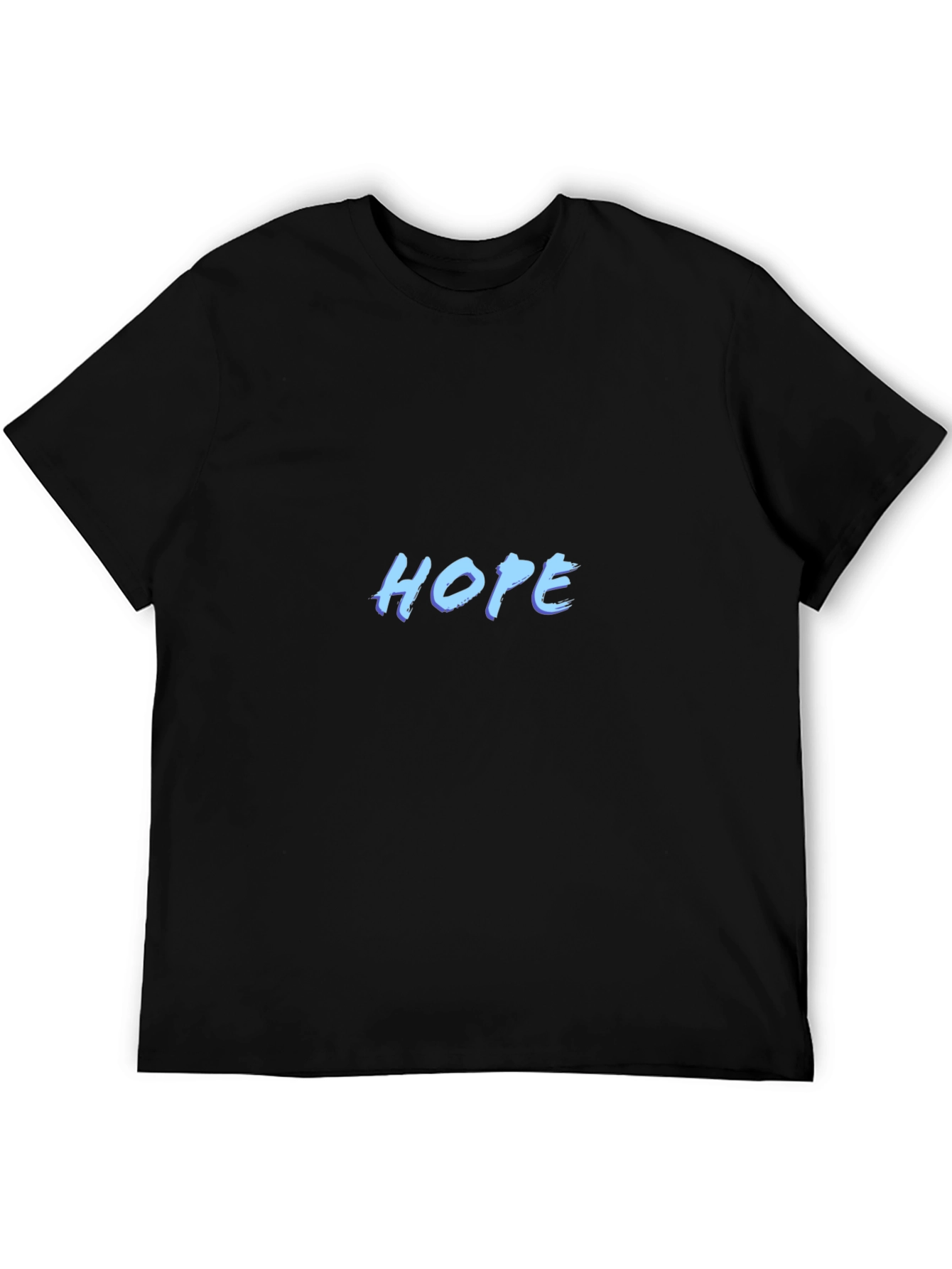 Hope Graphic T-Shirt - Black Casual Tee
