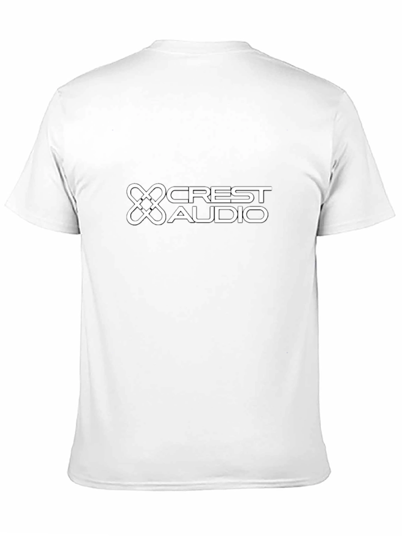 Crest Audio Black Graphic T-Shirt