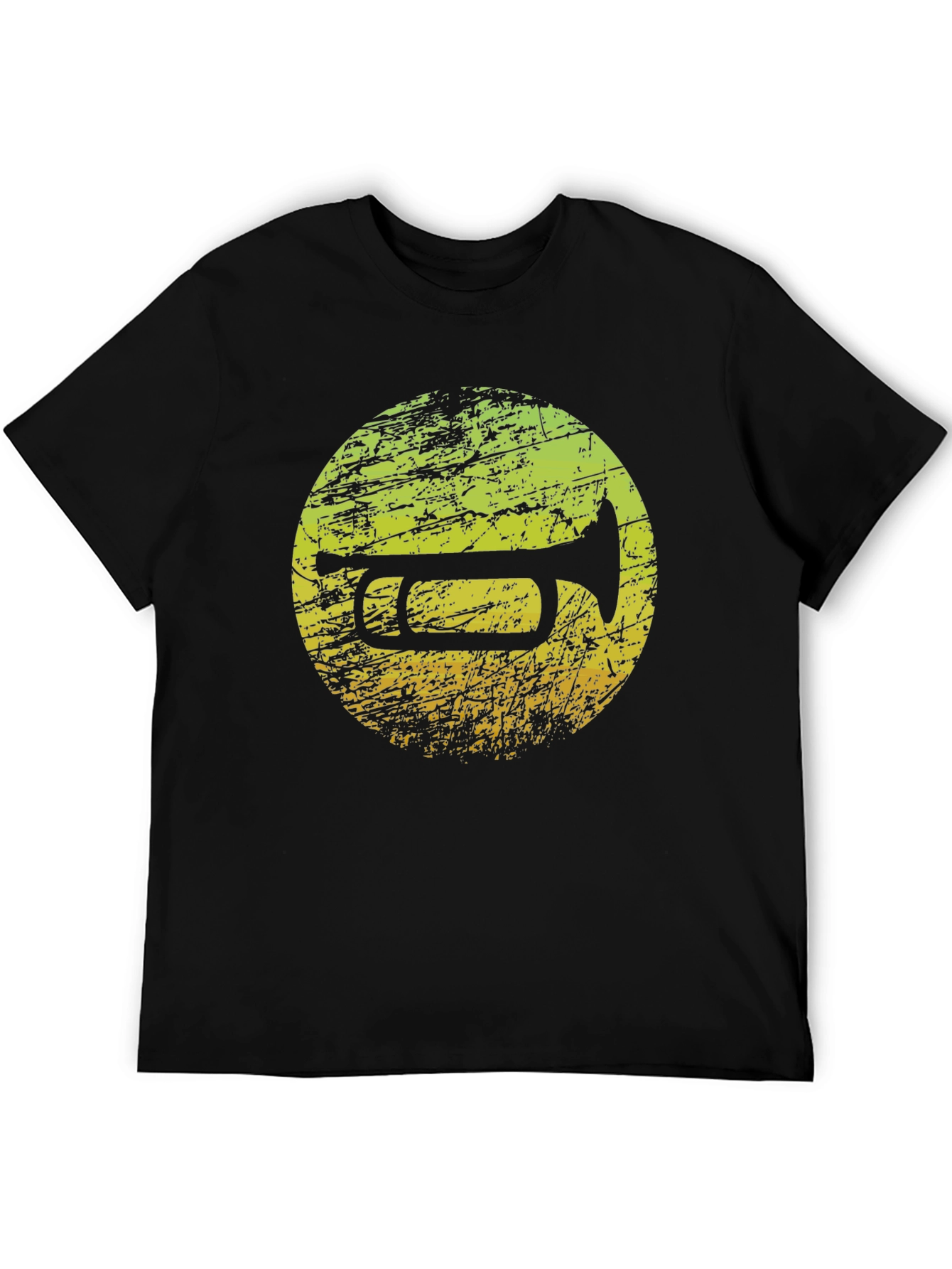 Trumpet Graphic T-Shirt - Music Lover Tee