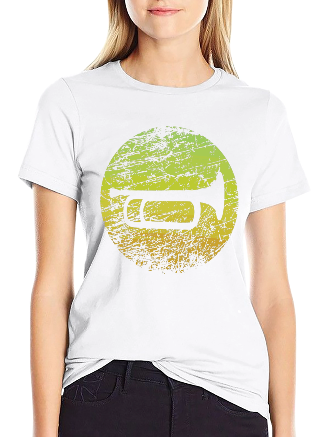 Trumpet Graphic T-Shirt - Music Lover Tee