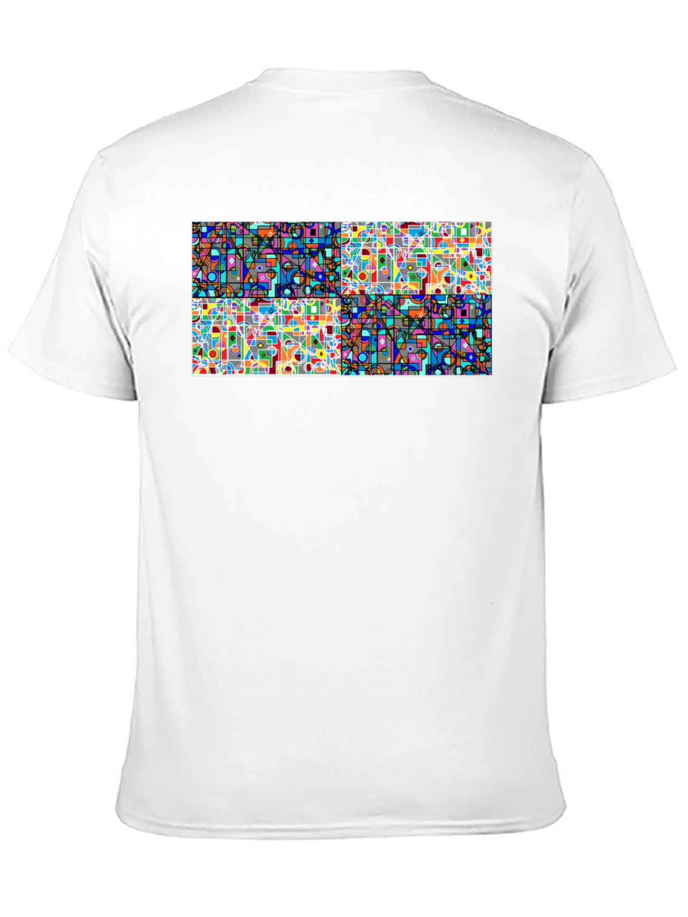 Abstract Geometric T-Shirt - Modern Art Tee