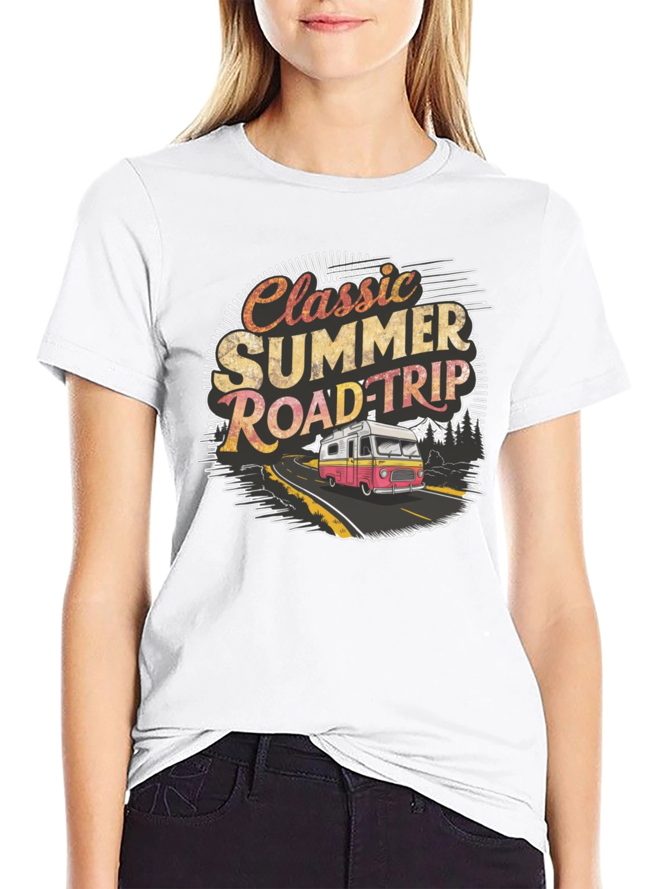 Classic Summer Road Trip Graphic Tee
