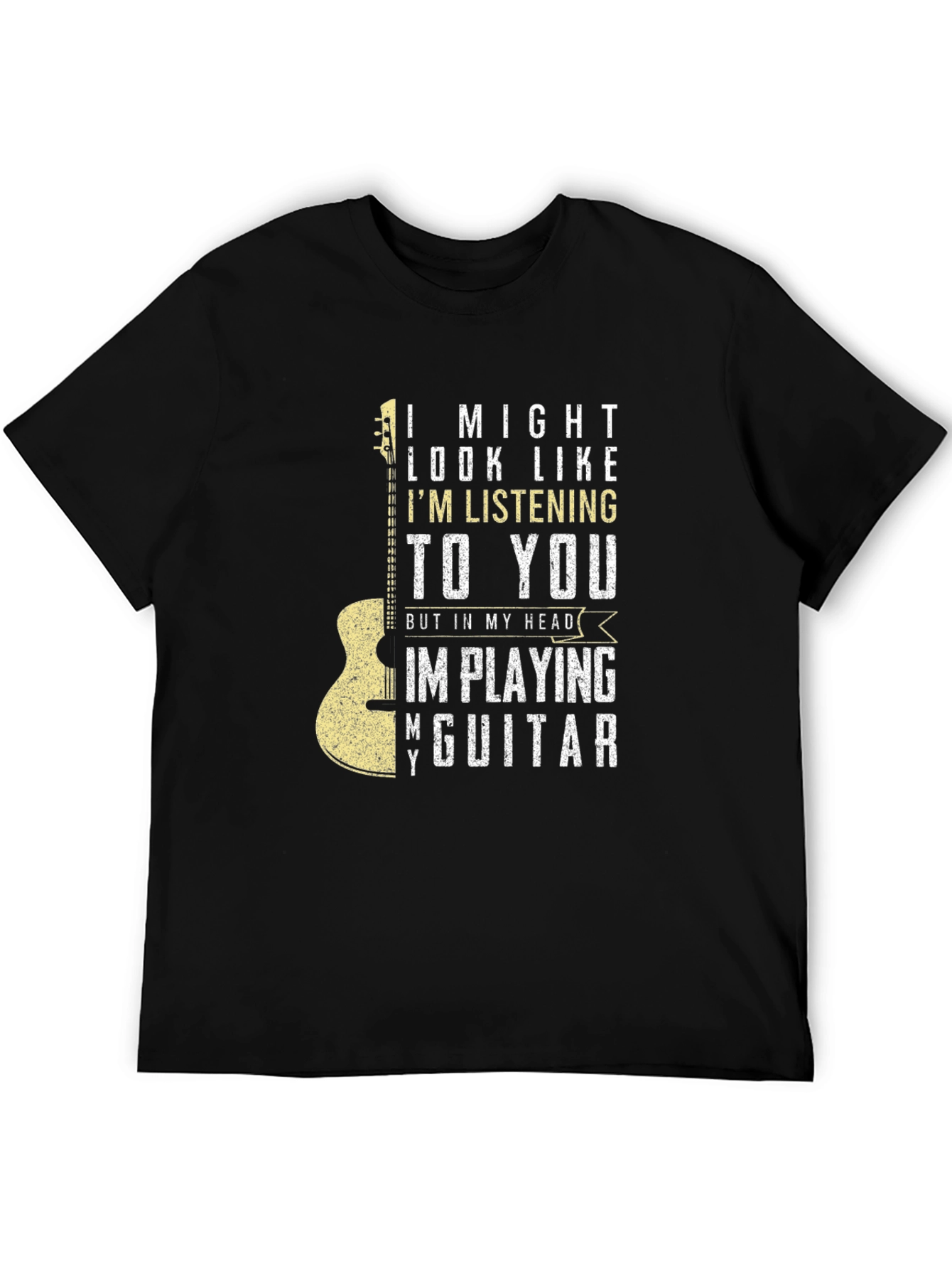 Guitar Player T-Shirt - Im Playing My Guitar