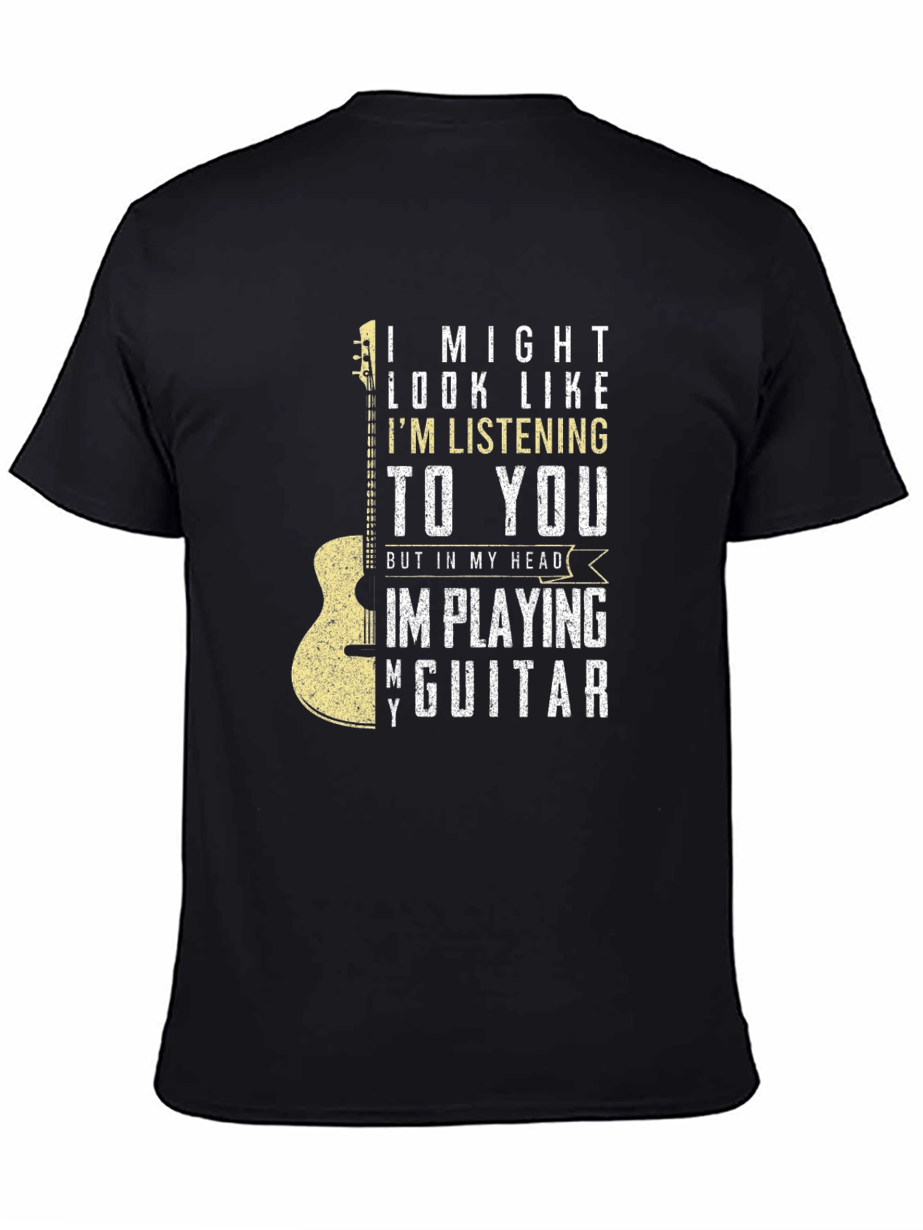 Guitar Player T-Shirt - Im Playing My Guitar