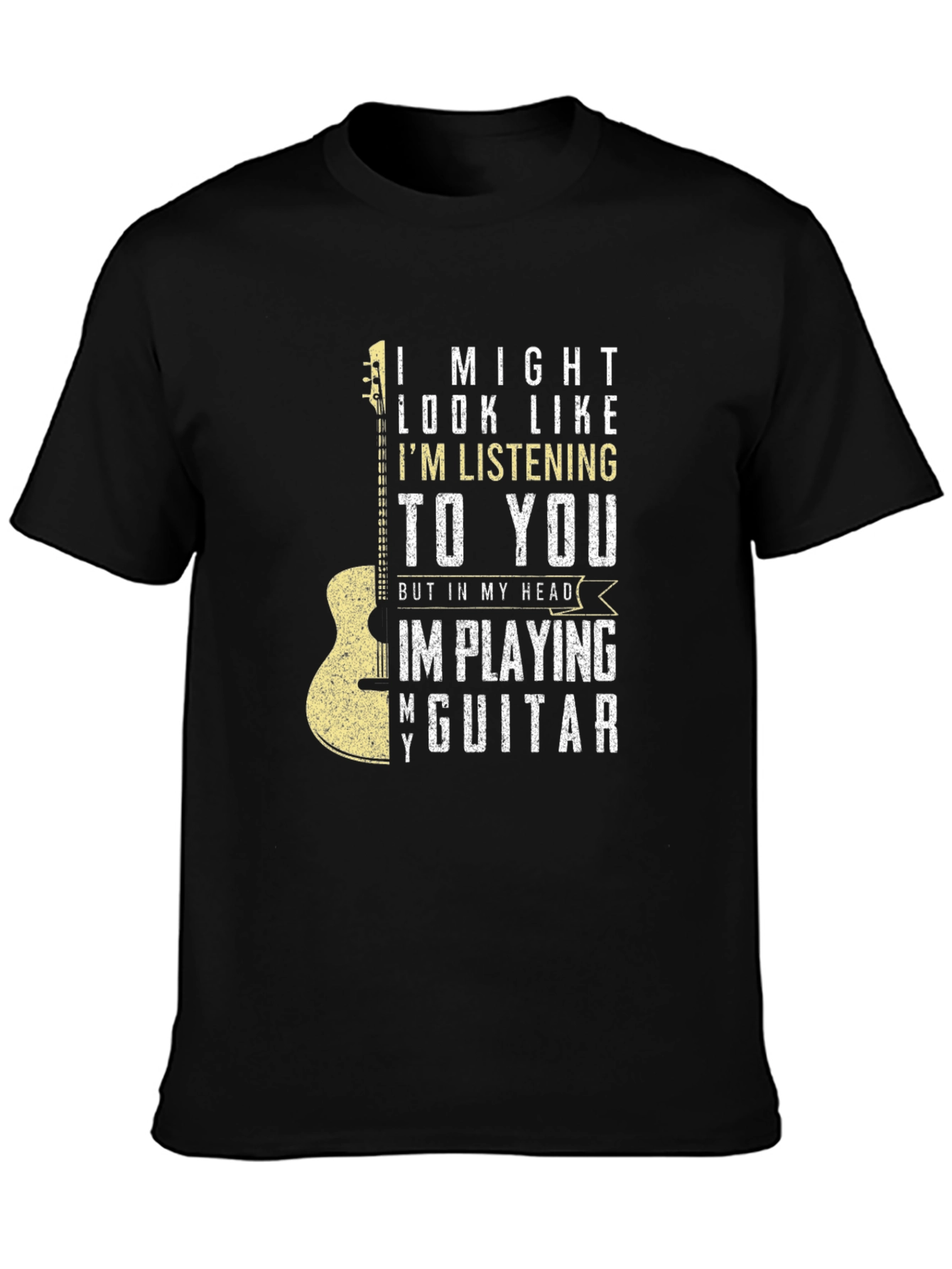 Guitar Player T-Shirt - Im Playing My Guitar