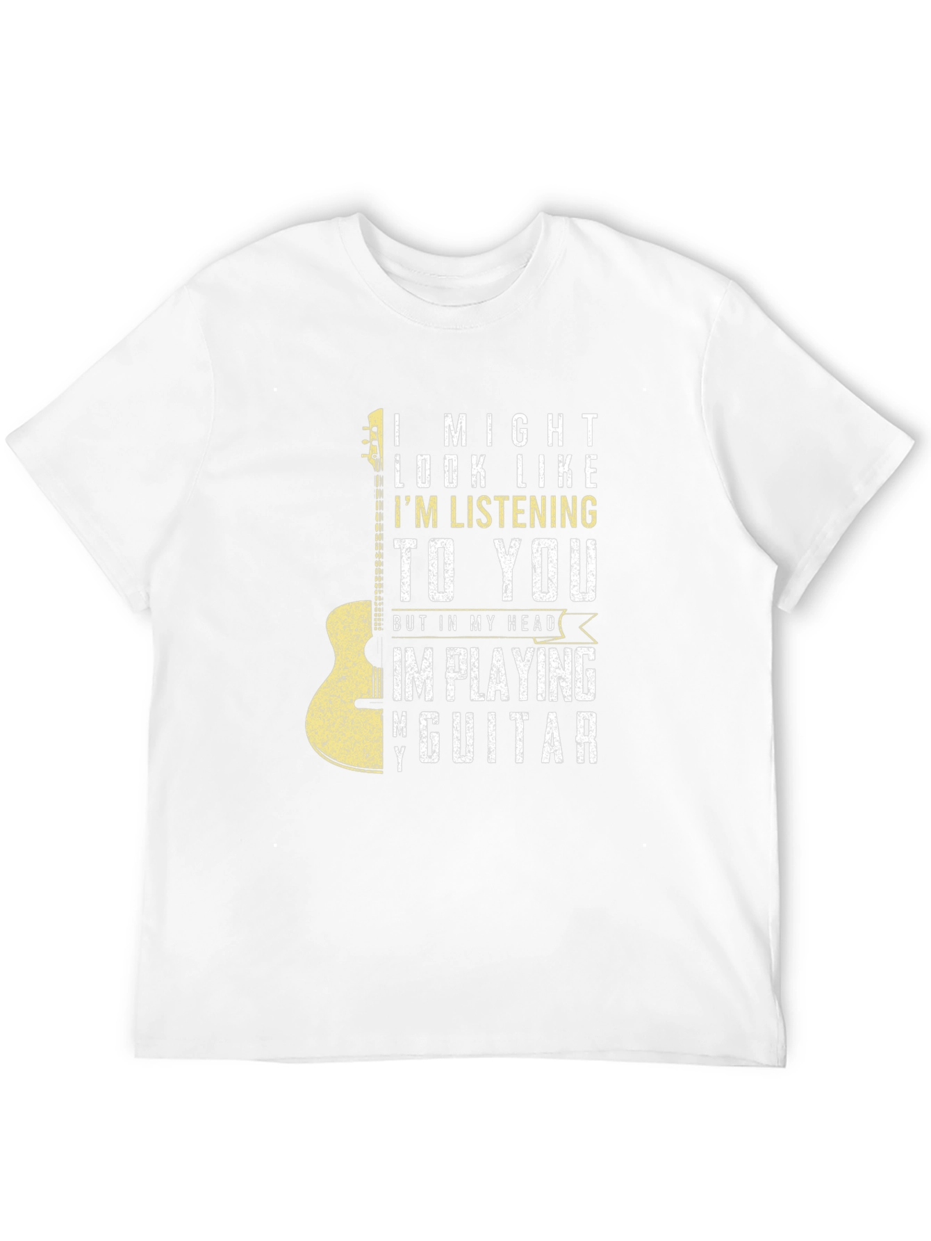 Guitar Player T-Shirt - Im Playing My Guitar