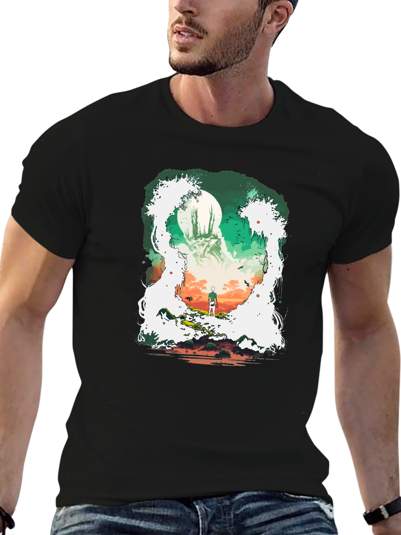 Mystic Landscape Graphic Tee