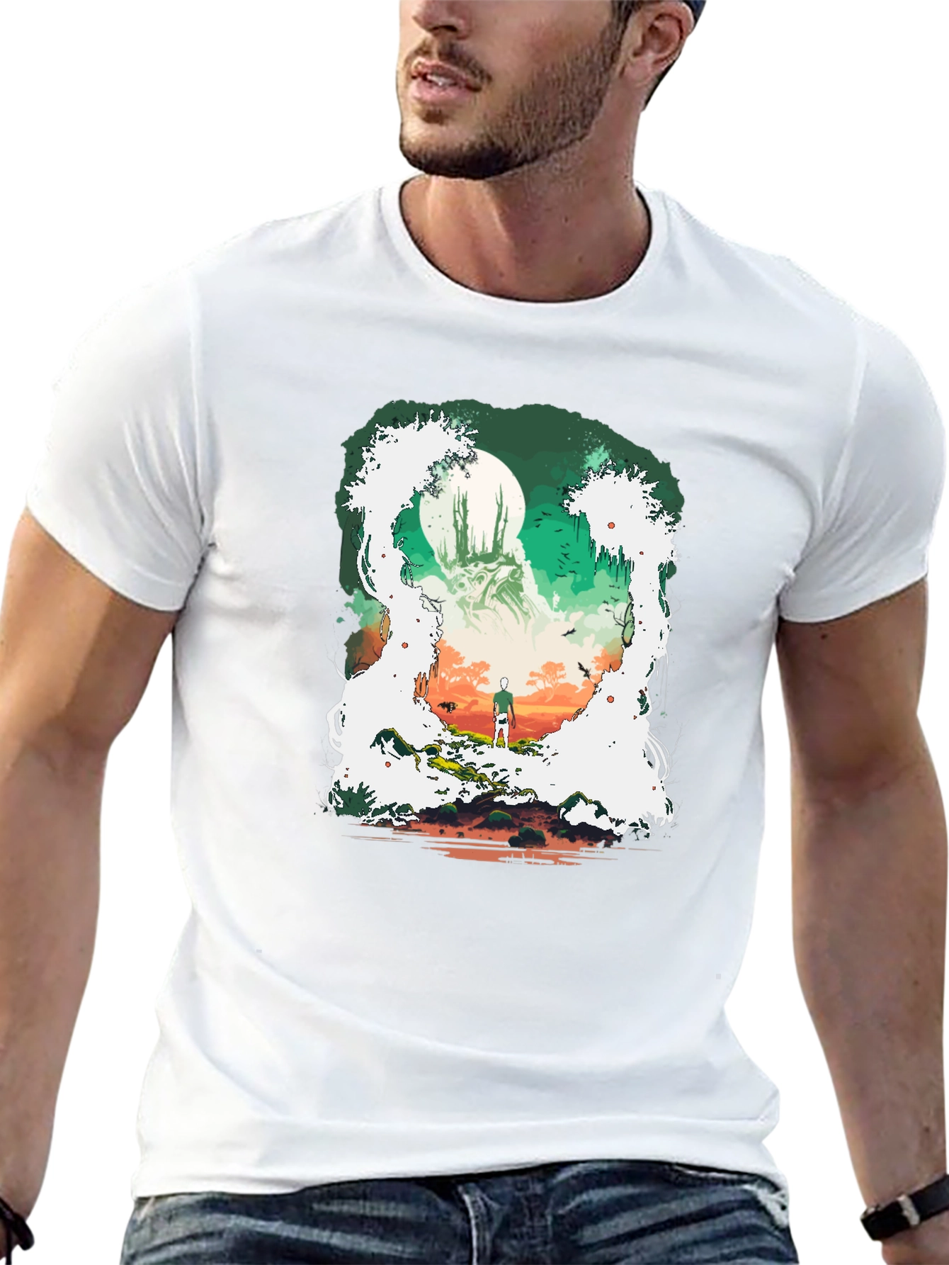 Mystic Landscape Graphic Tee
