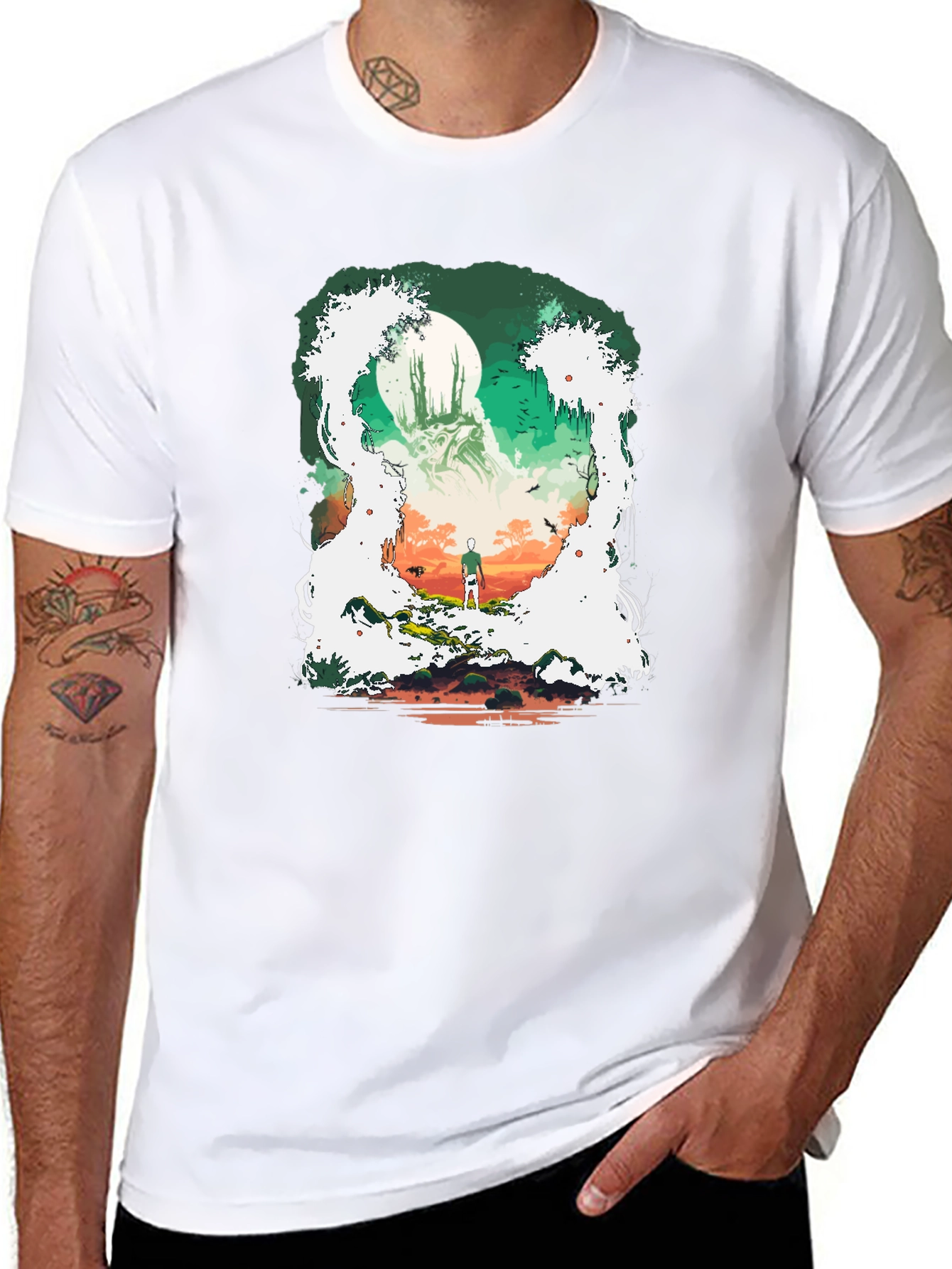 Mystic Landscape Graphic Tee
