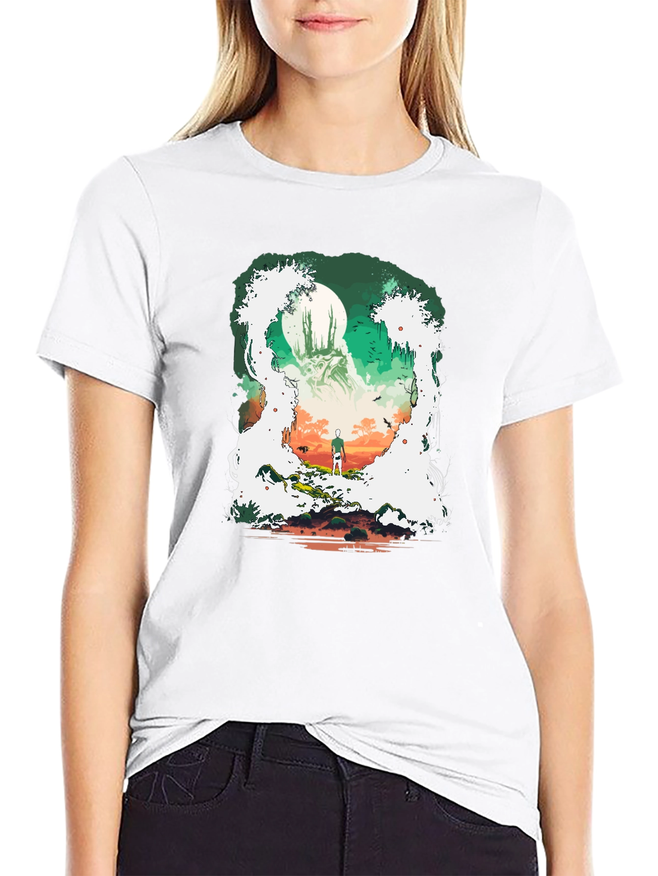 Mystic Landscape Graphic Tee