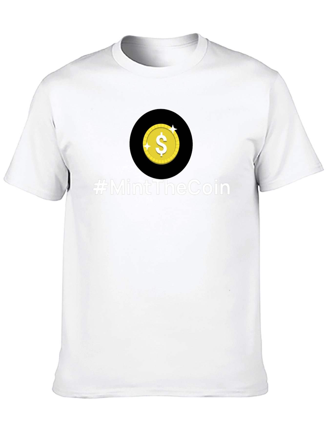 #MintTheCoin Black T-Shirt - Crypto Enthusiast Apparel