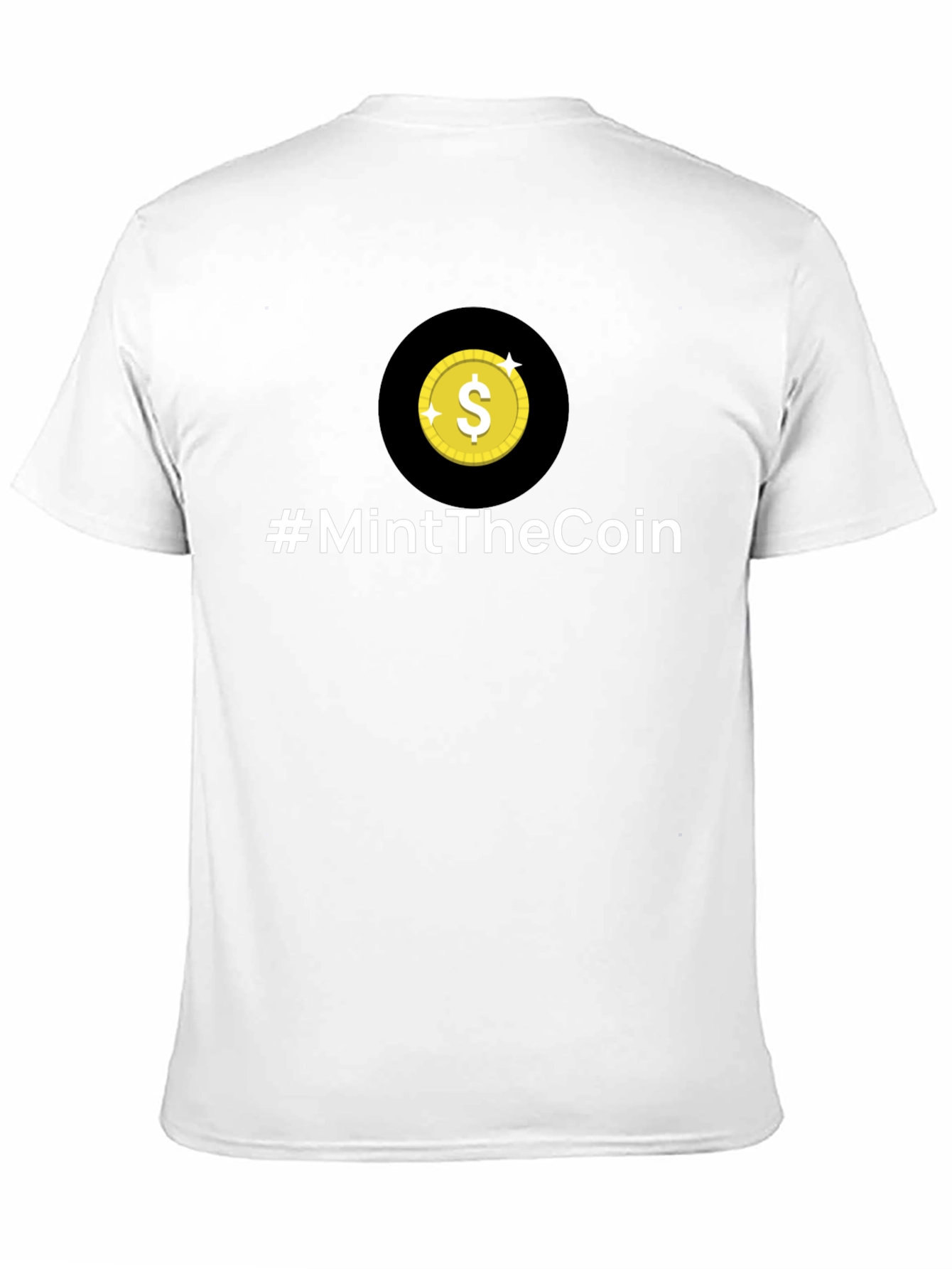 #MintTheCoin Black T-Shirt - Crypto Enthusiast Apparel