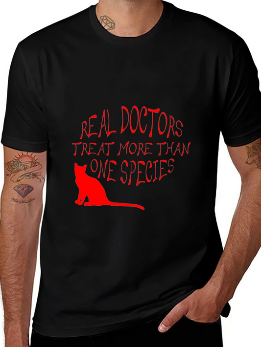 Vet T-Shirt: Real Doctors Treat More Than One Species