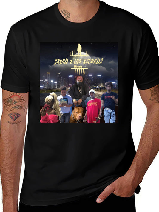 Grand 2 Live Records T-Shirt: Urban Music Style