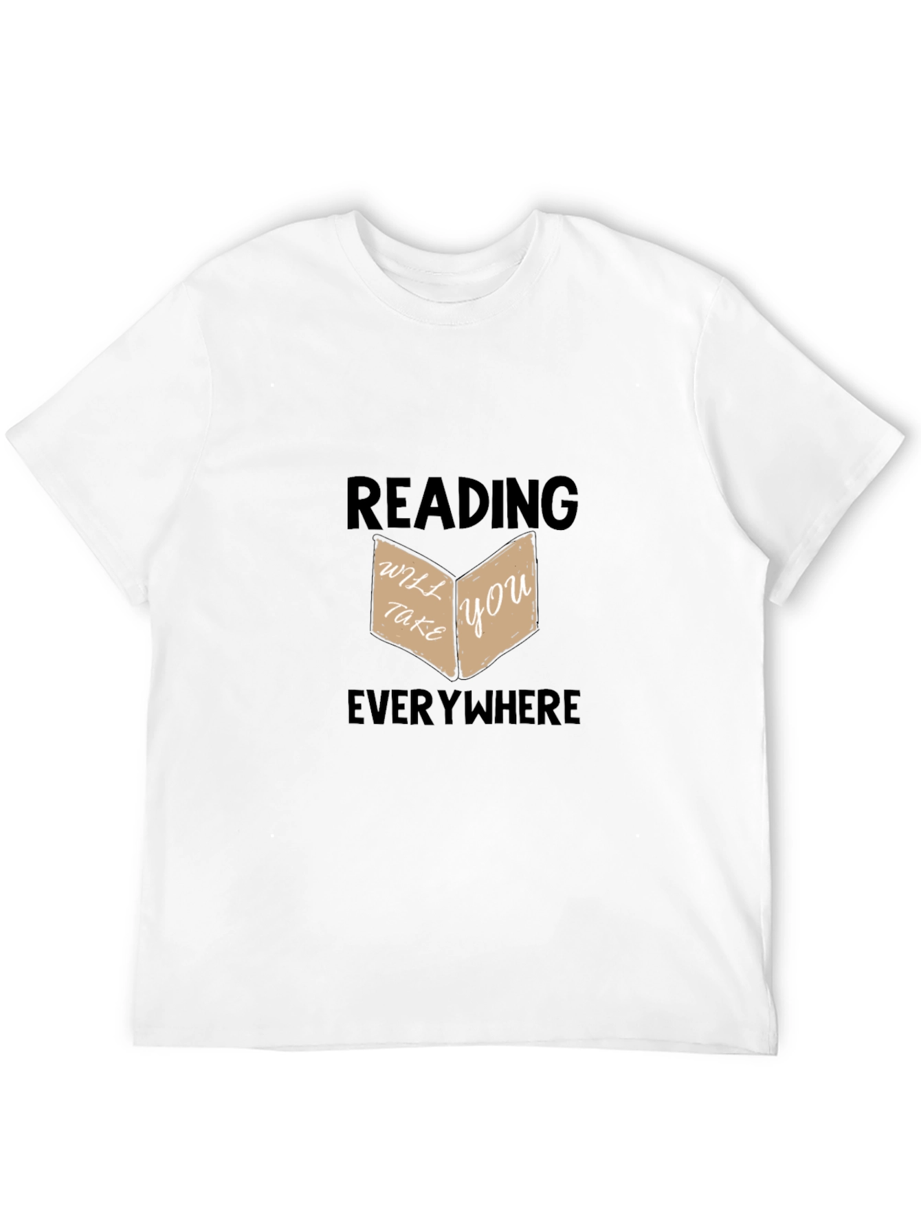 Reading Takes You Everywhere Graphic T-Shirt