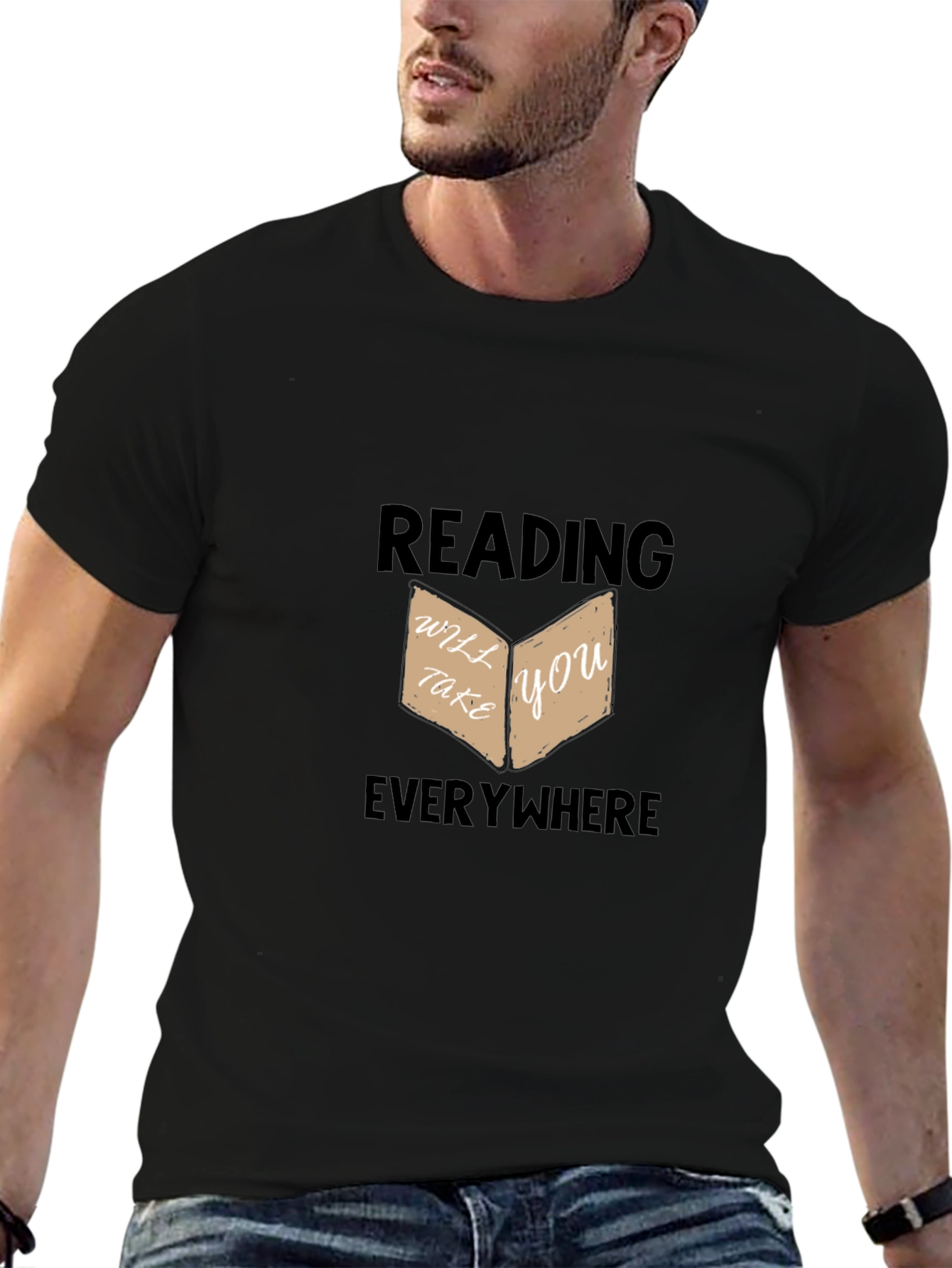 Reading Takes You Everywhere Graphic T-Shirt