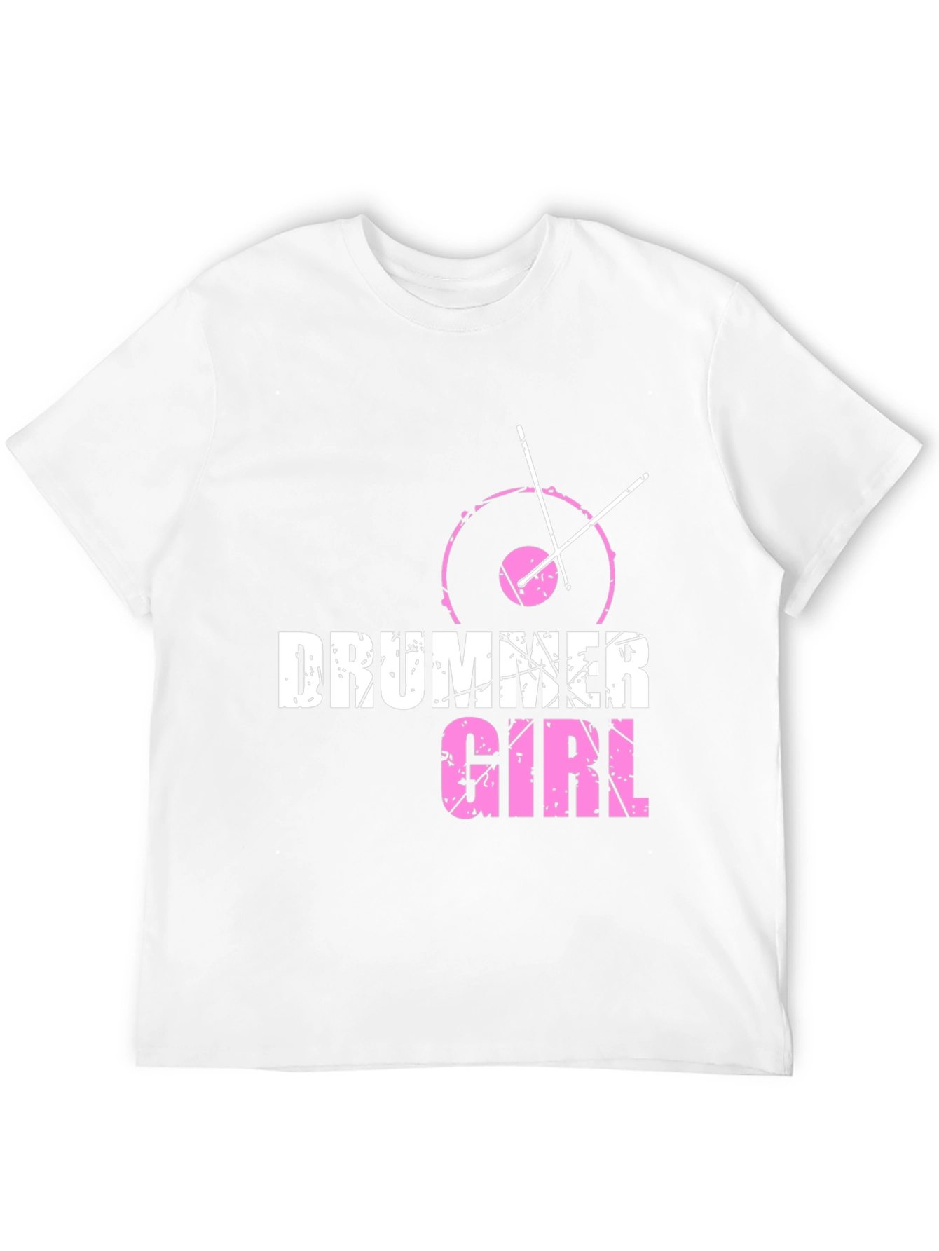 Drummer Girl Tee - Music Lover T-Shirt
