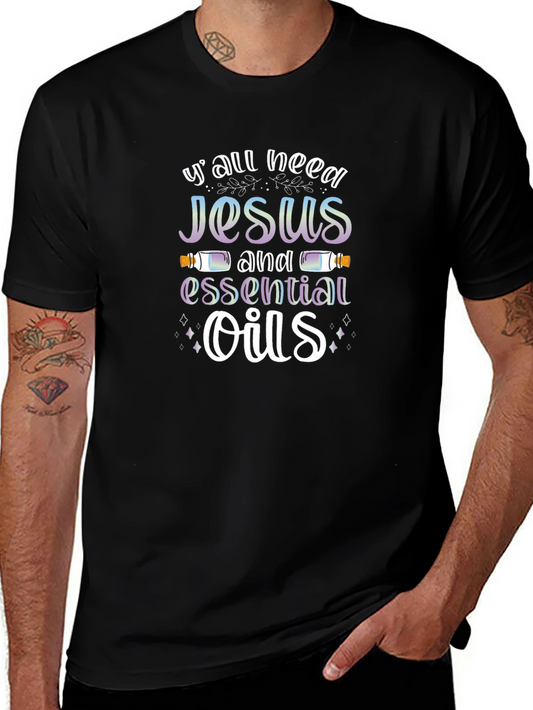 Yall Need Jesus and Essential Oils T-Shirt