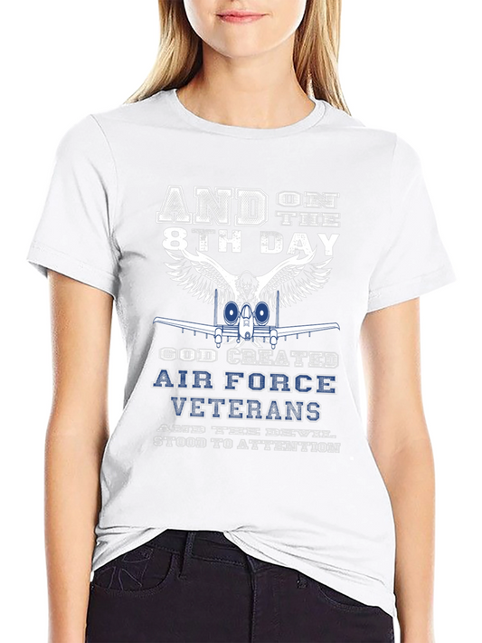 Air Force Veteran T-Shirt - 8th Day Design