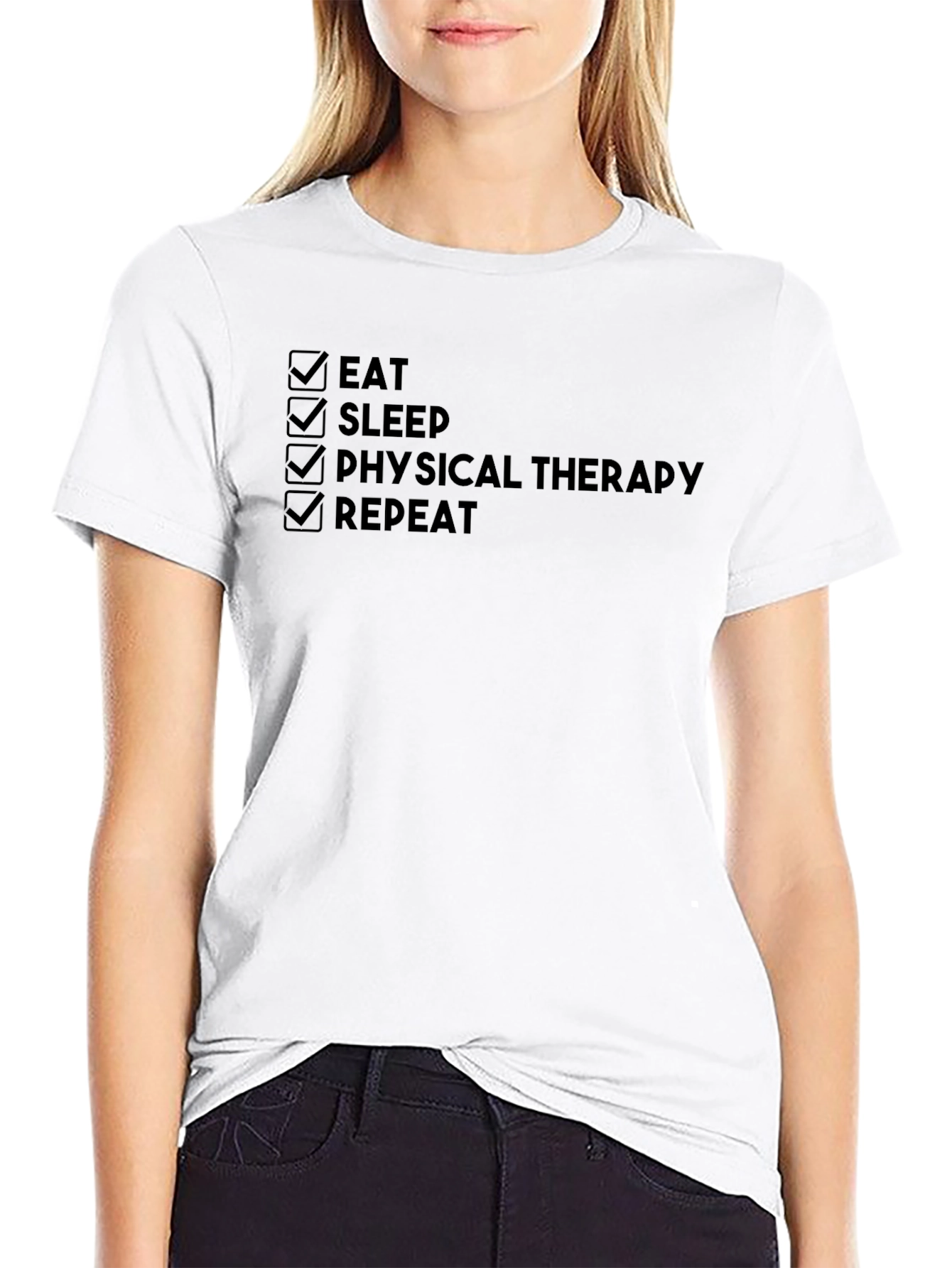 Eat Sleep Physical Therapy Repeat T-Shirt
