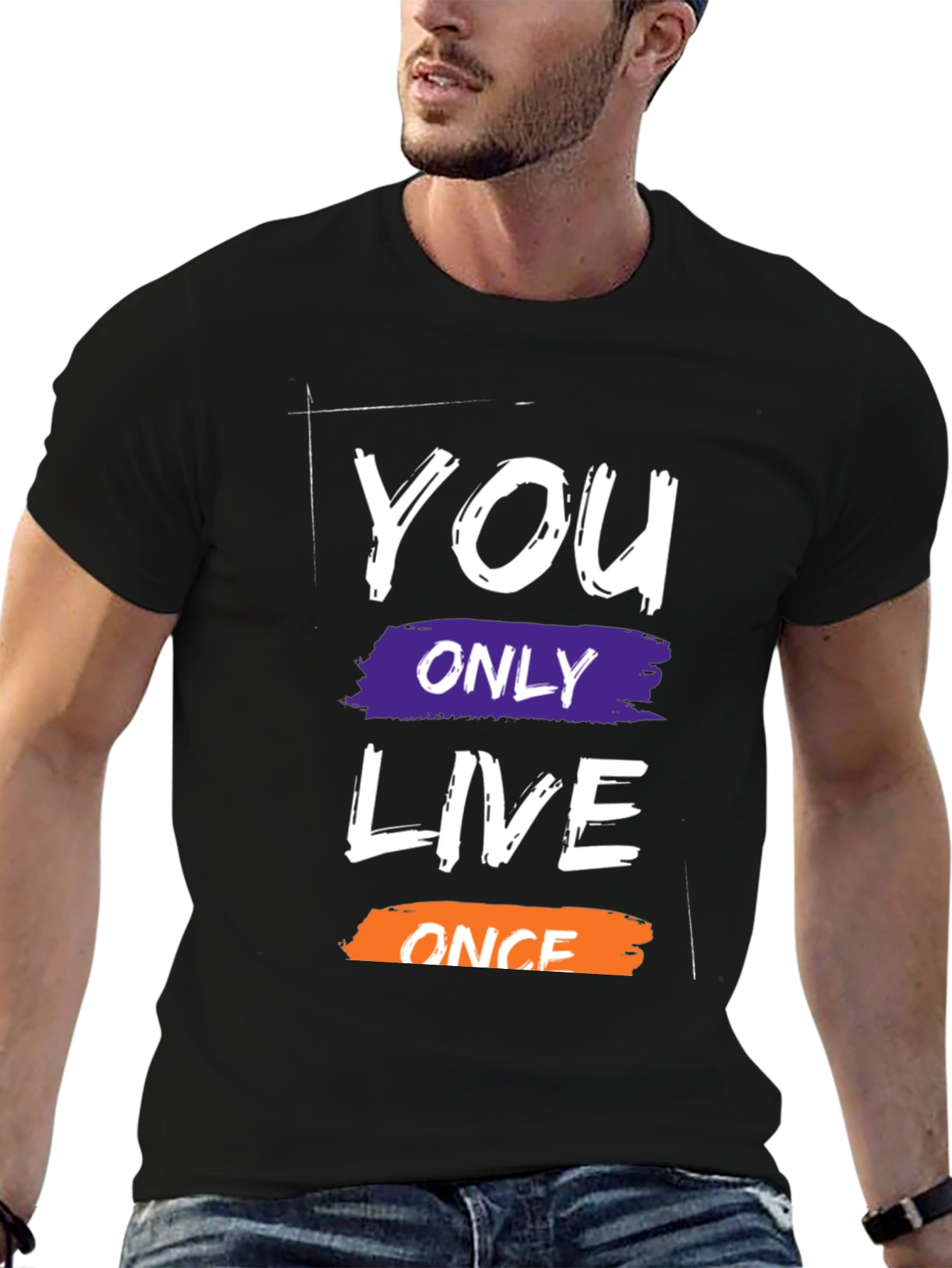 You Only Live Once YOLO Graphic Tee