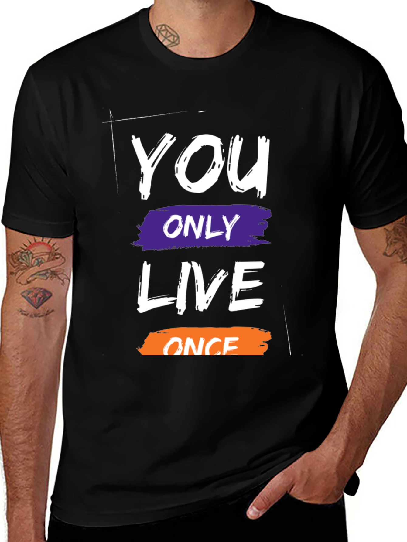 You Only Live Once YOLO Graphic Tee