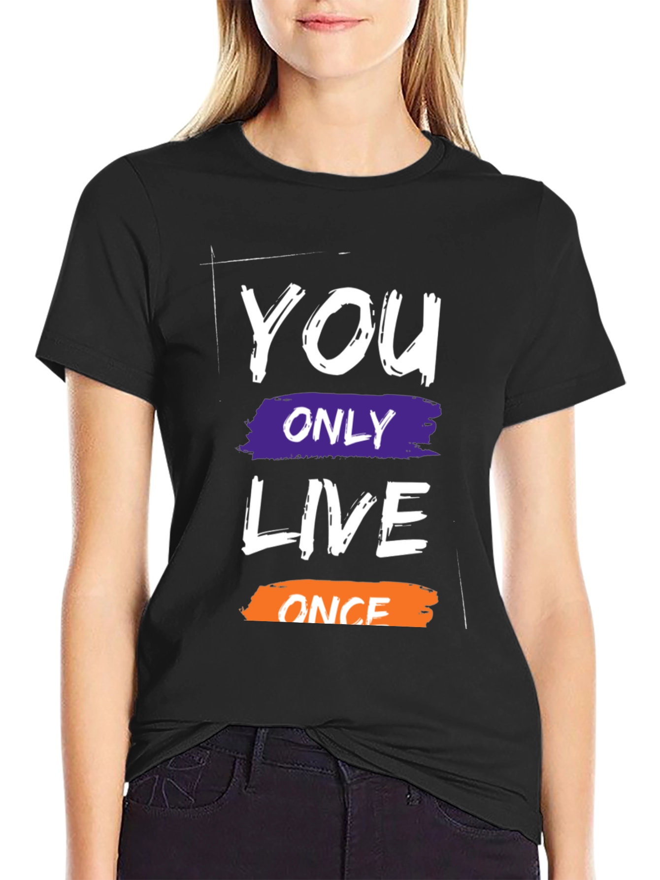 You Only Live Once YOLO Graphic Tee