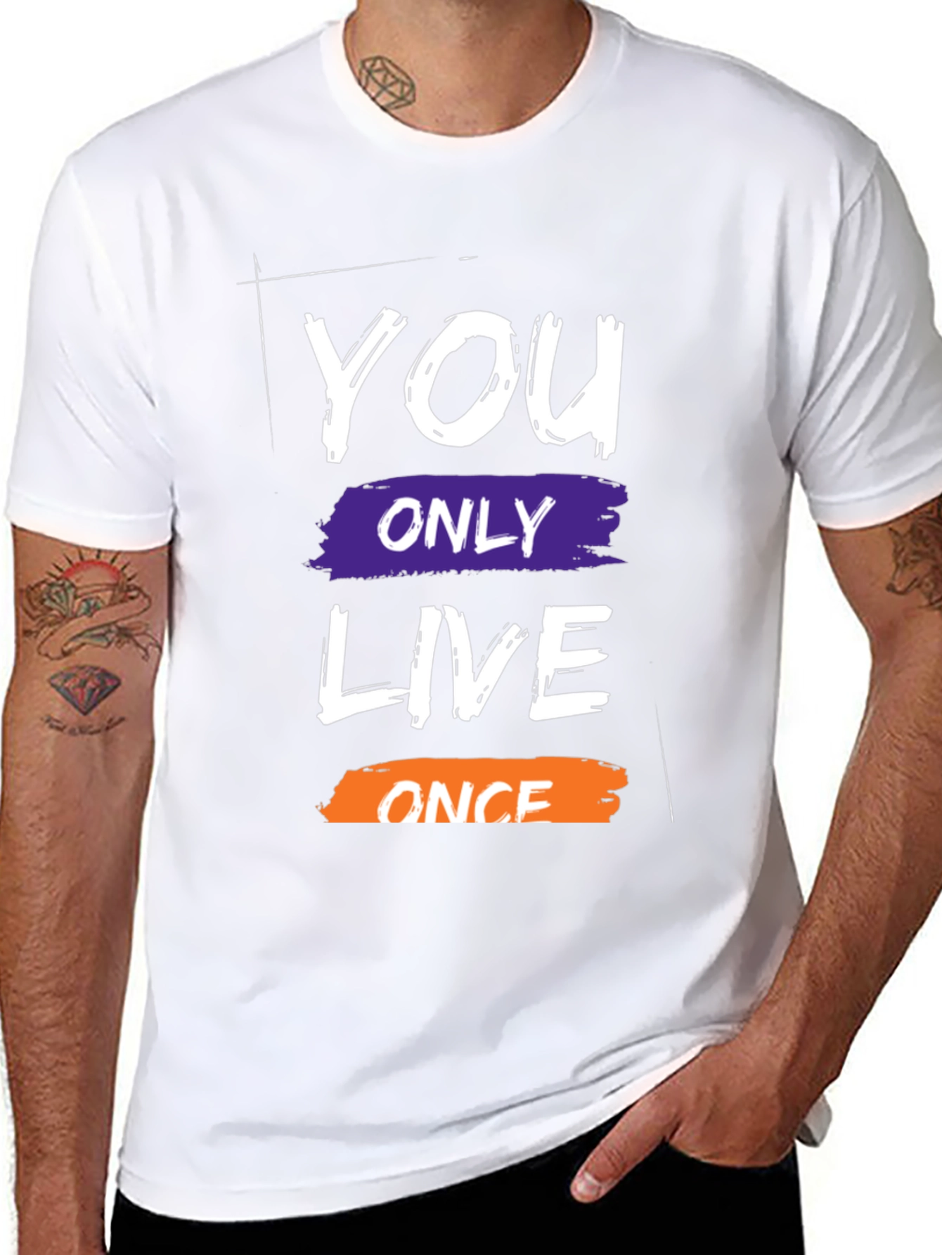 You Only Live Once YOLO Graphic Tee
