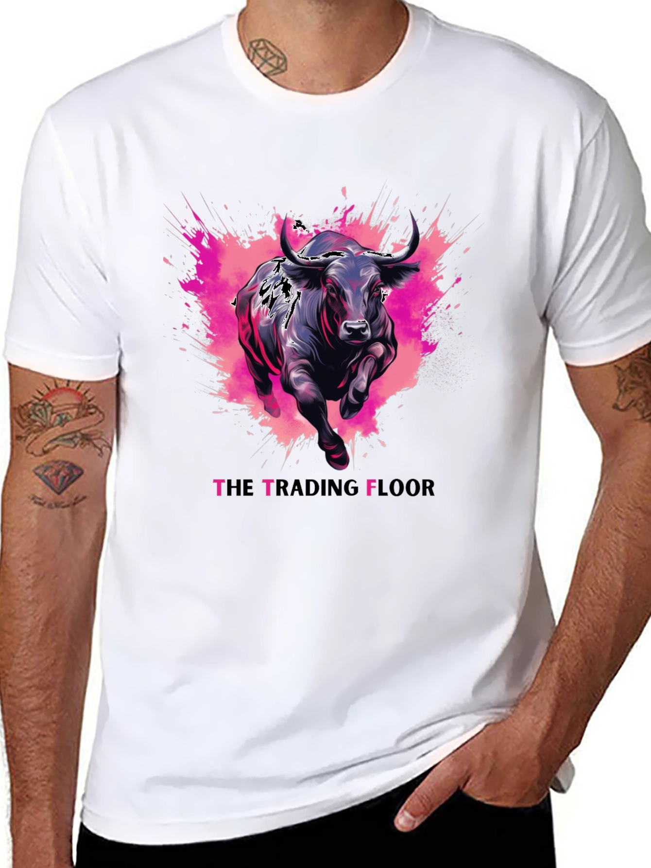 The Trading Floor Bull Graphic Tee