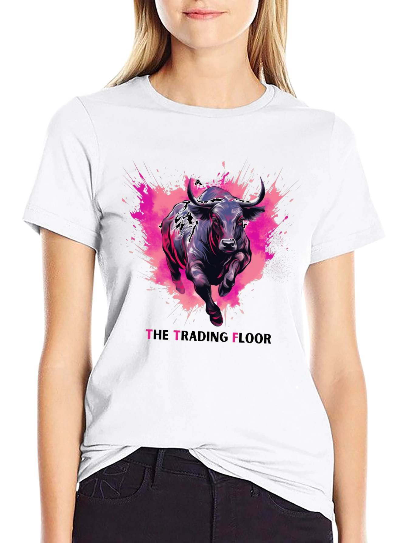 The Trading Floor Bull Graphic Tee